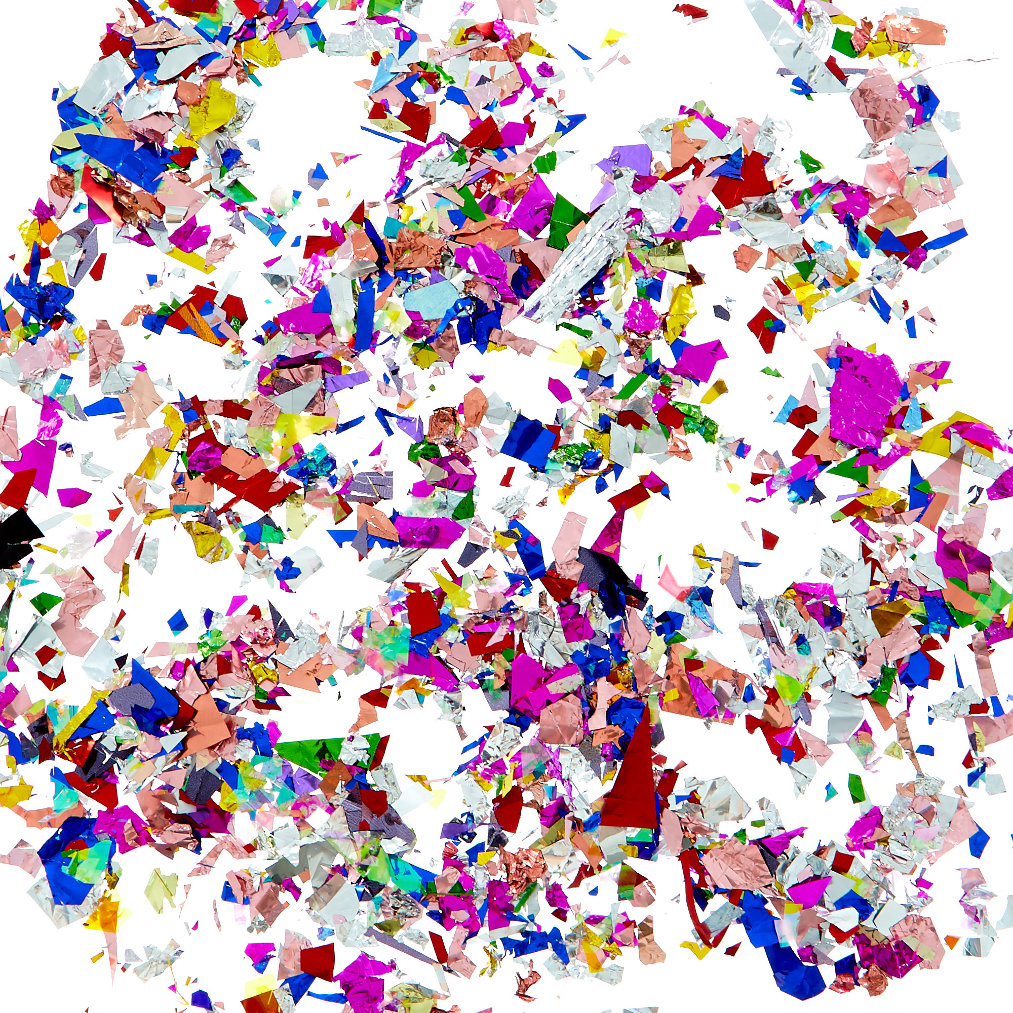 Multi-Coloured Foil Confetti (10oz)