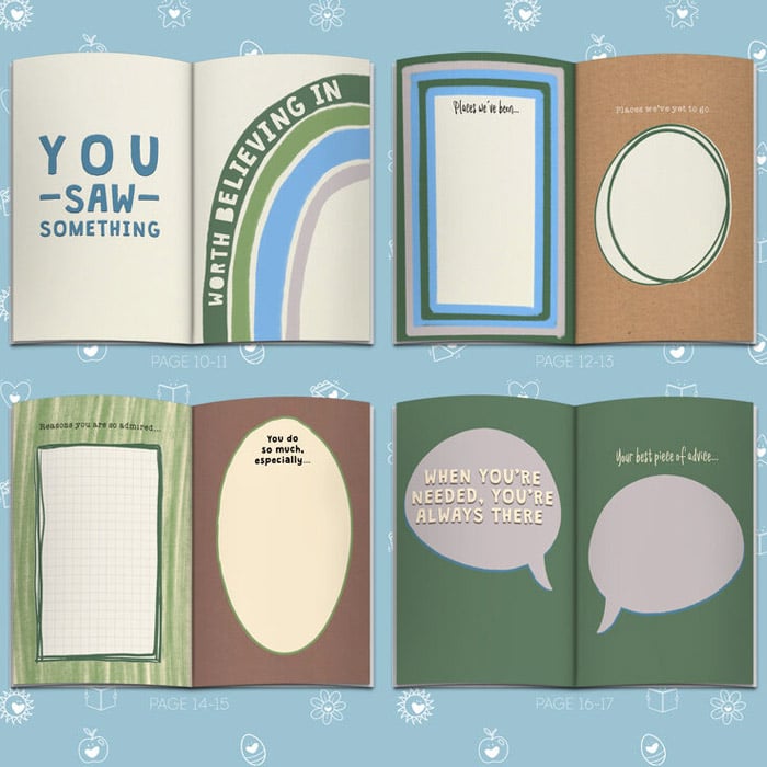 Personalised Fill In With Your Words Book About Step Dad