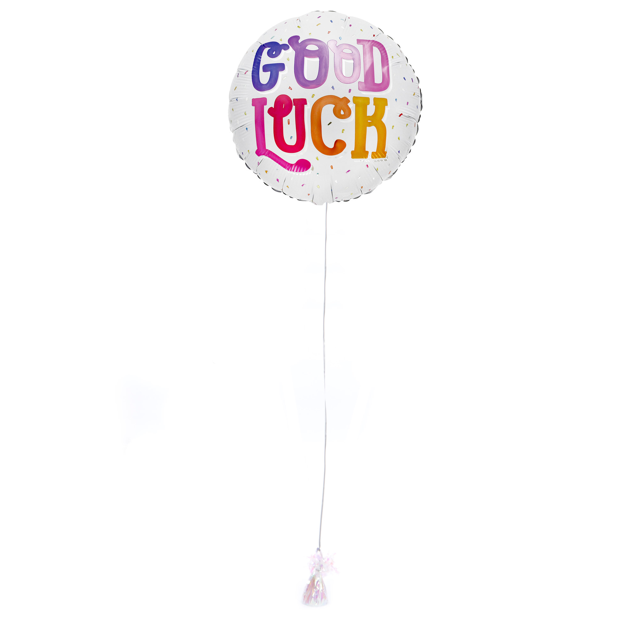 Colourful Good Luck Balloon & Lindt Chocolates - FREE GIFT CARD!