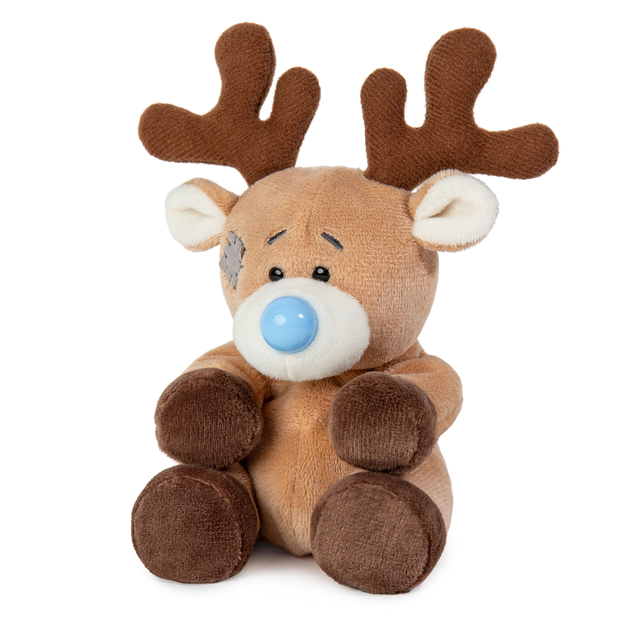 My Blue Nose Friends - Rufus the Reindeer Cute Collectable Beanie