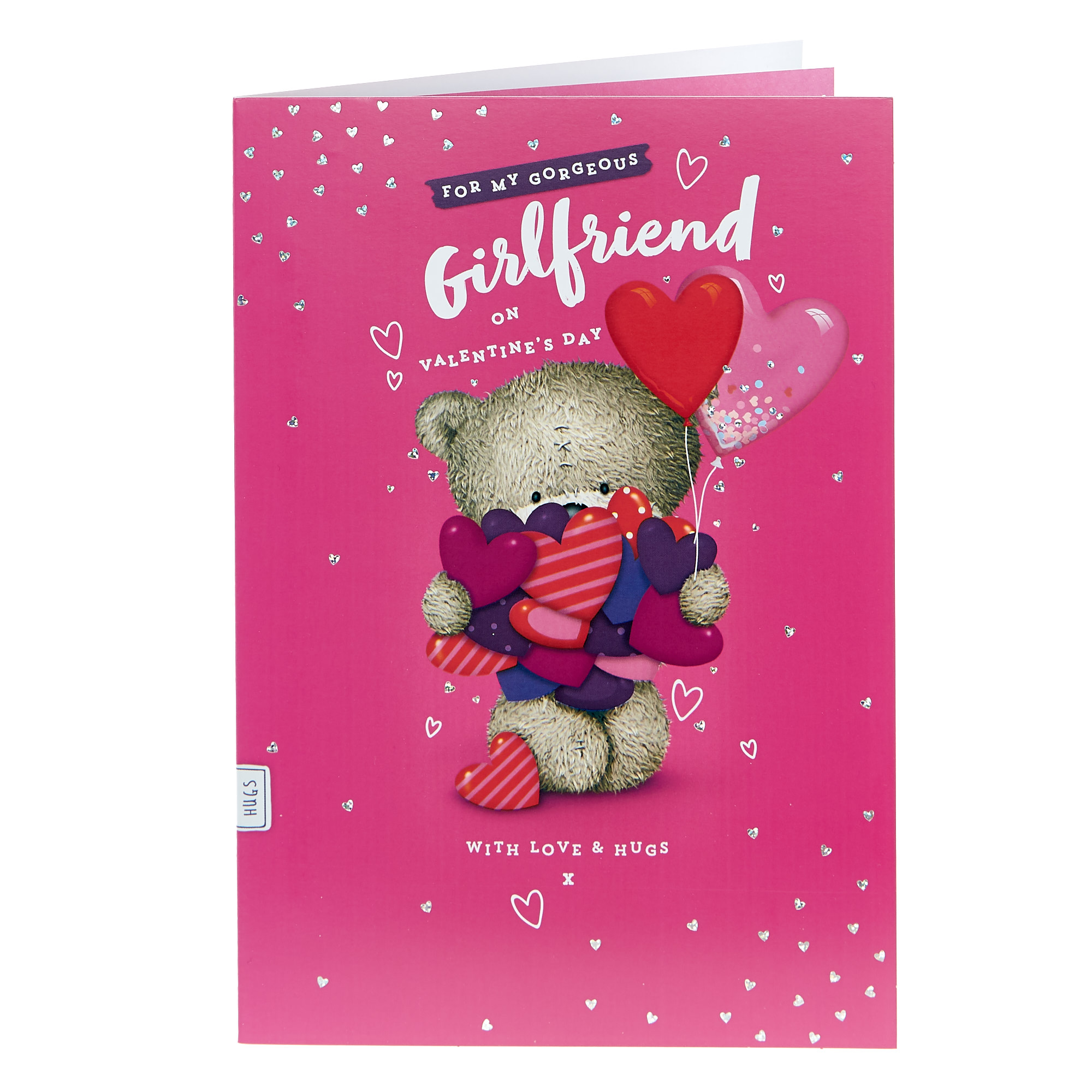 Hugs Bear Valentine's Day Card - Gorgeous Girlfriend 
