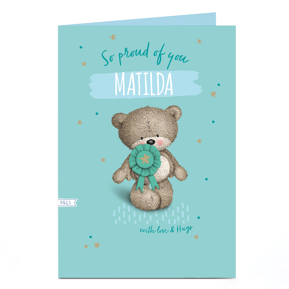 Hugs Bear Any Occasion Card - Proud of You