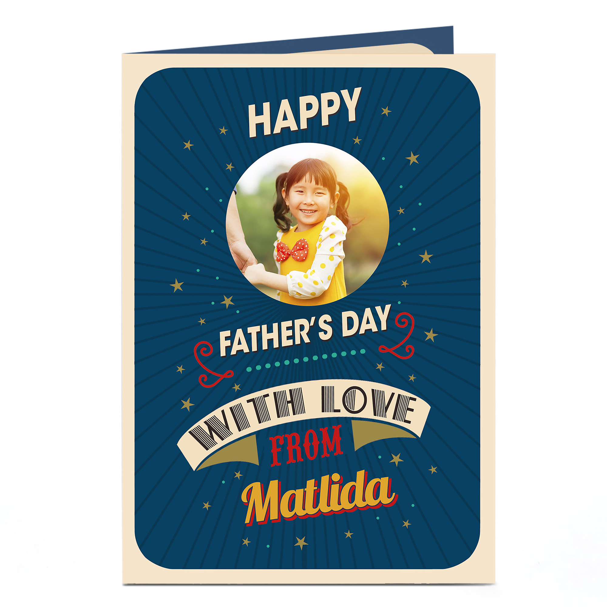 Photo Father's Day Card - With Love From