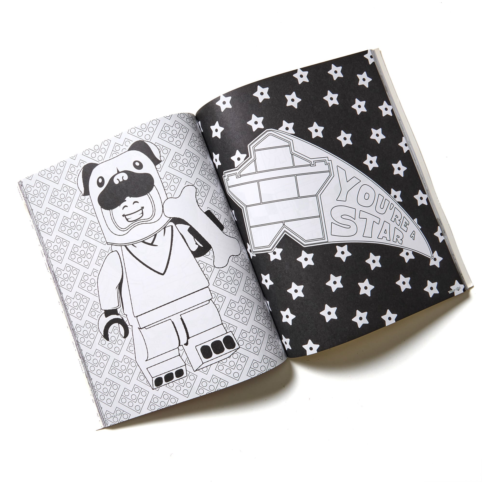 LEGO Let's Colour Together Colouring Book