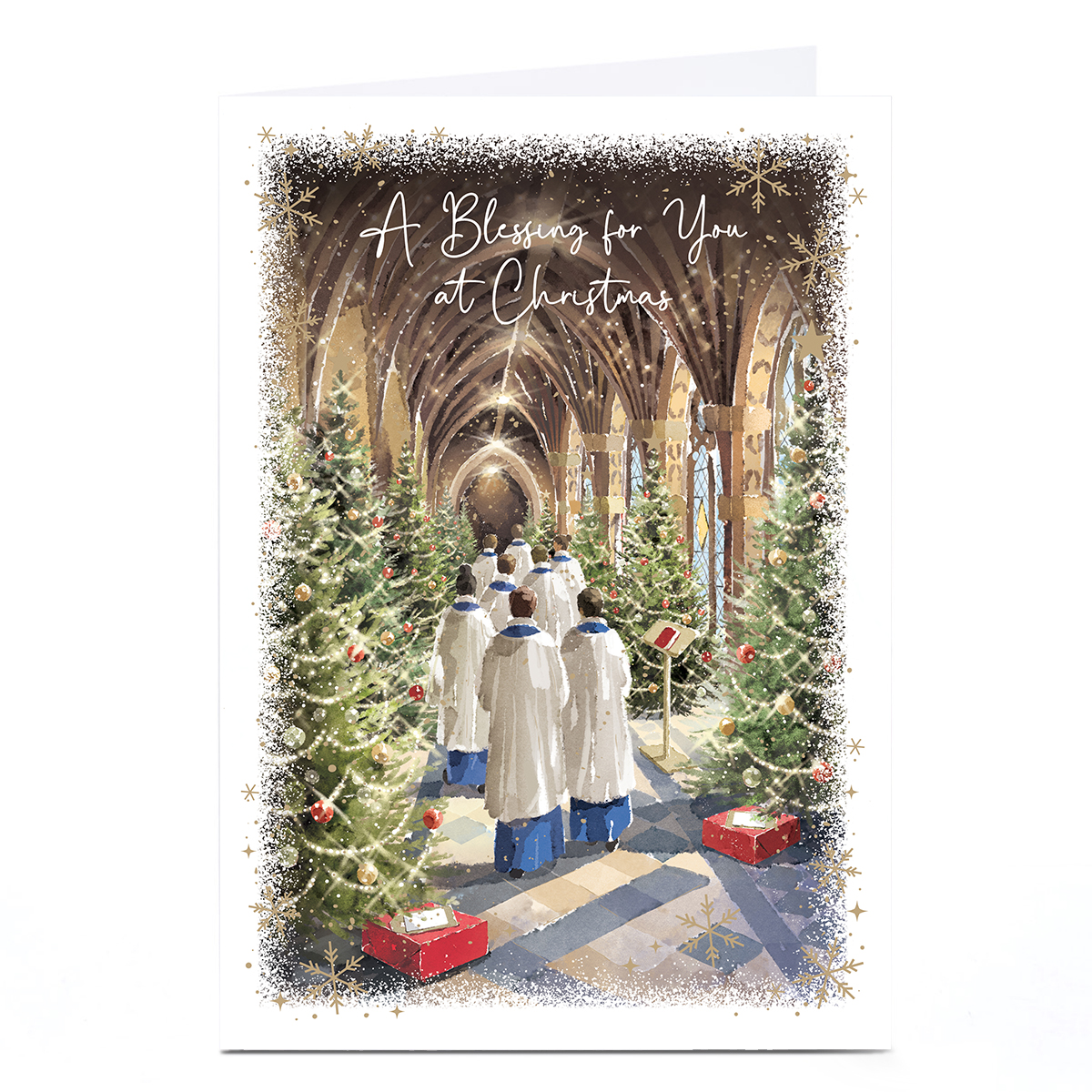 Personalised Christmas Card - A Blessing For You