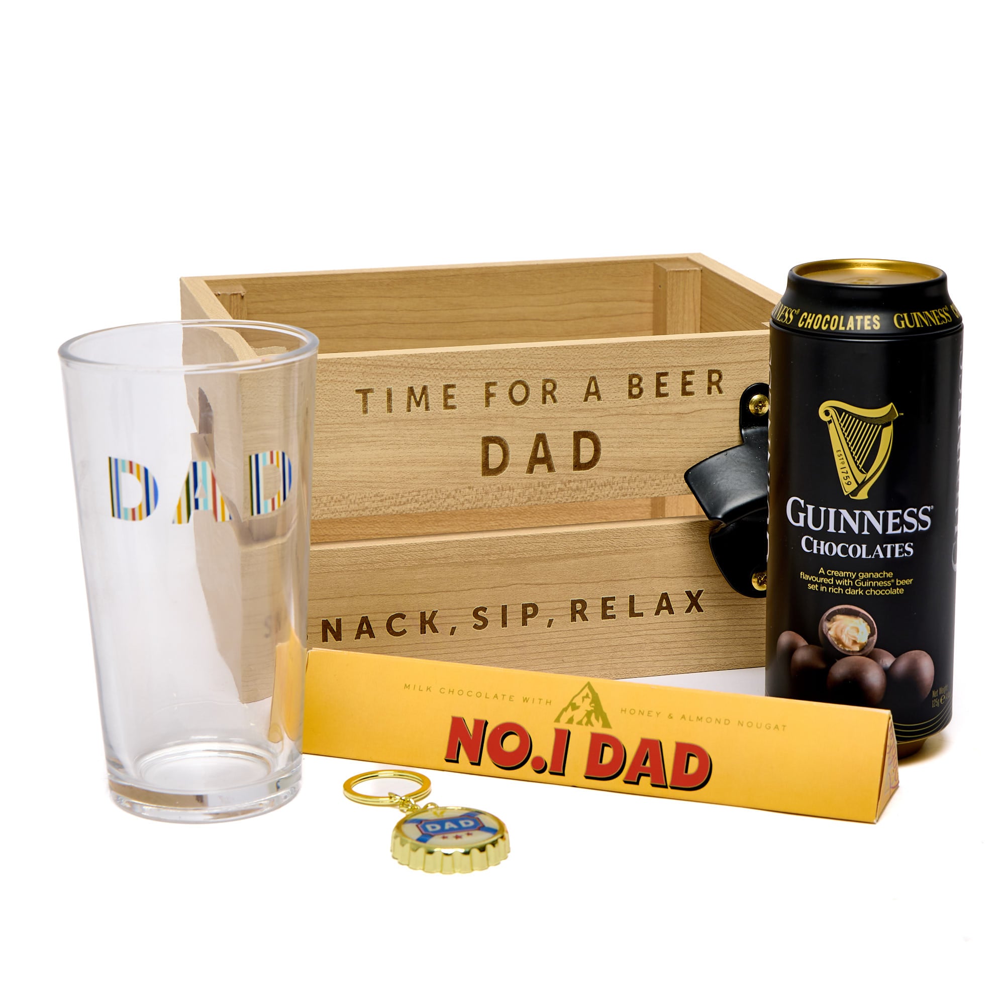 Father's Day Dad Crate Gift Bundle