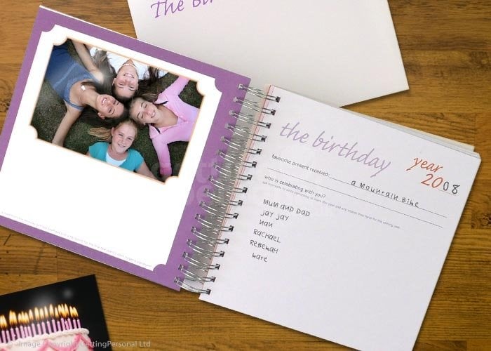 Birthday Year Book - For every year...