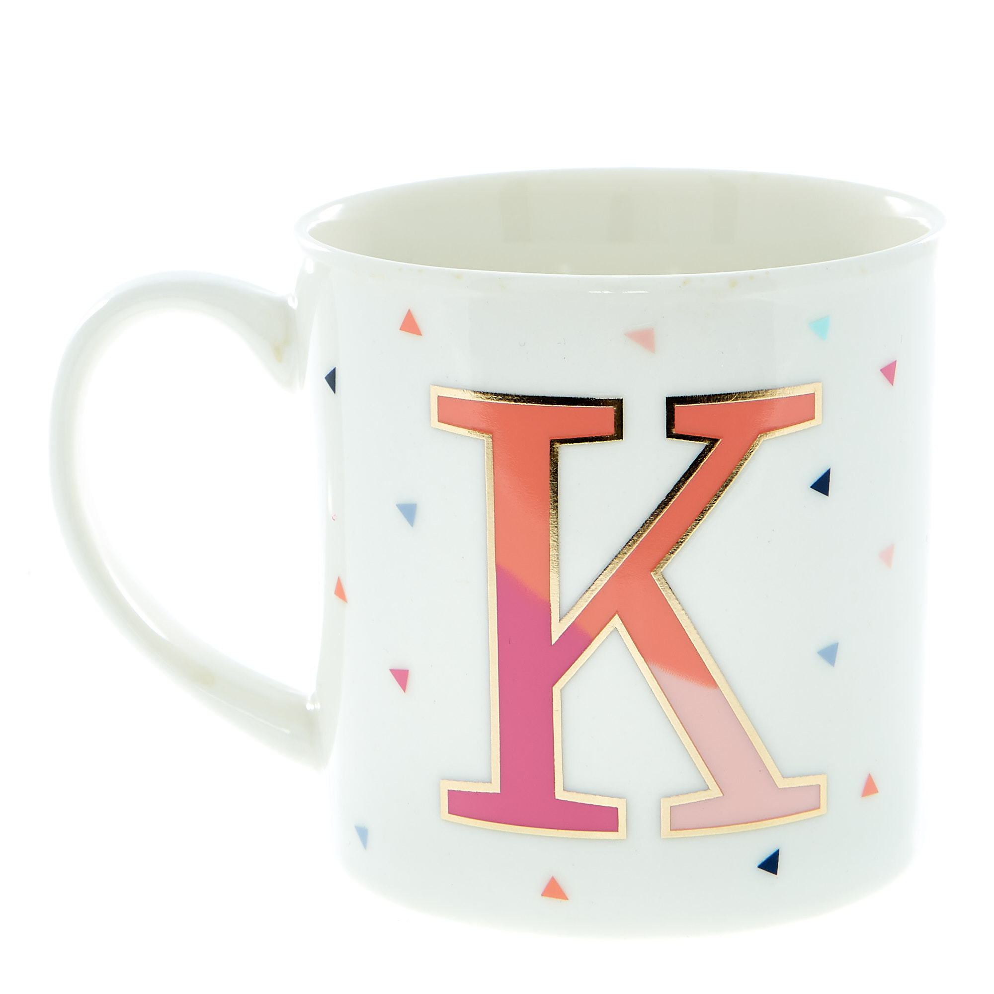 Letter K Alphabet Mug 