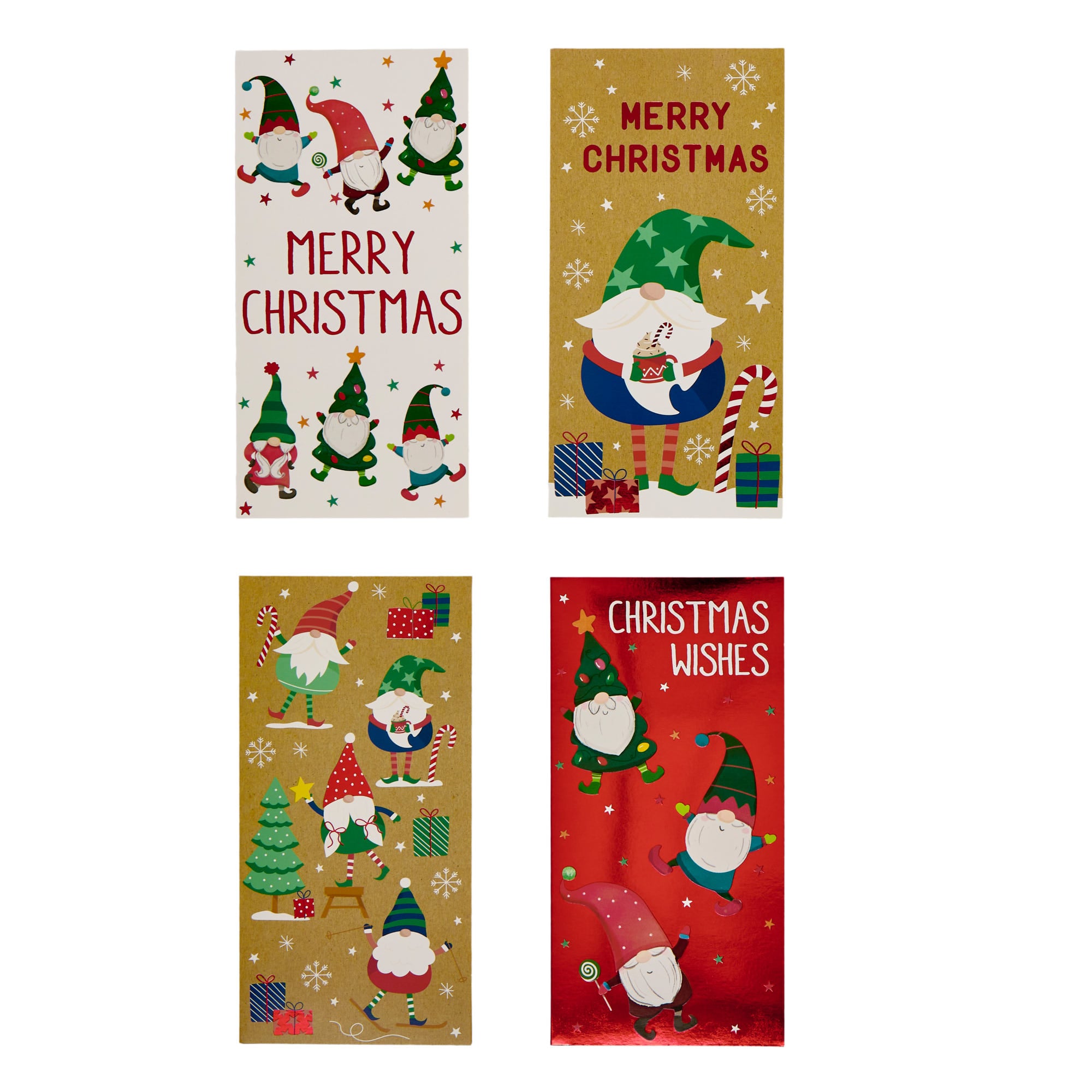 Gonk Christmas Money Wallets - Pack of 4