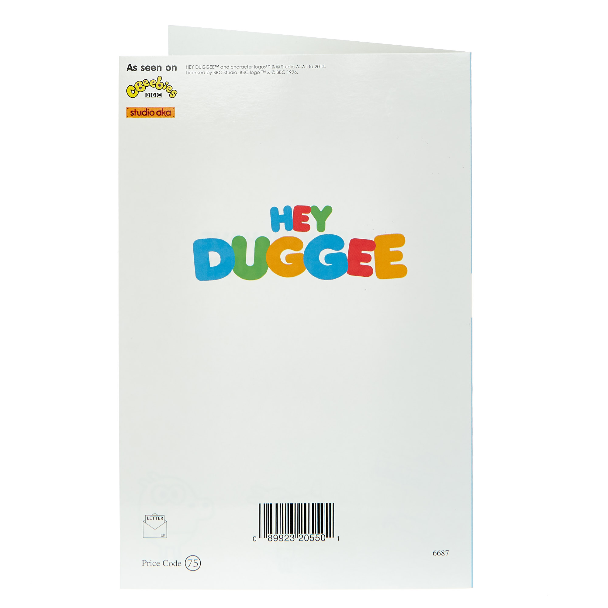 Hey Duggee Birthday Card - Wahoo!