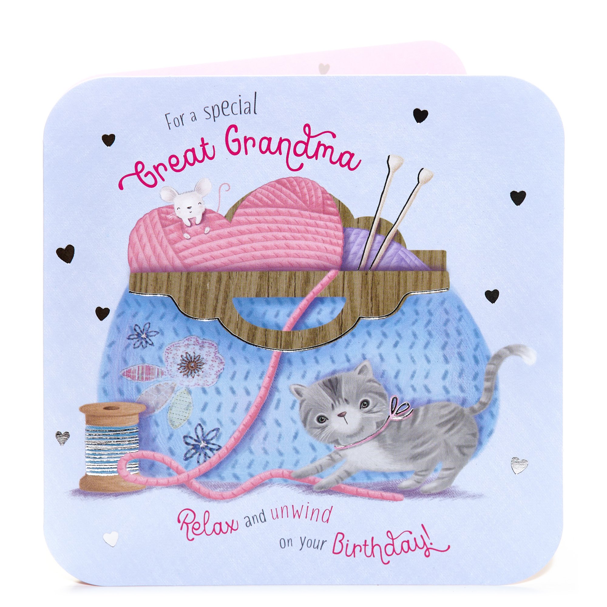 Birthday Card - For A Special Great Grandma
