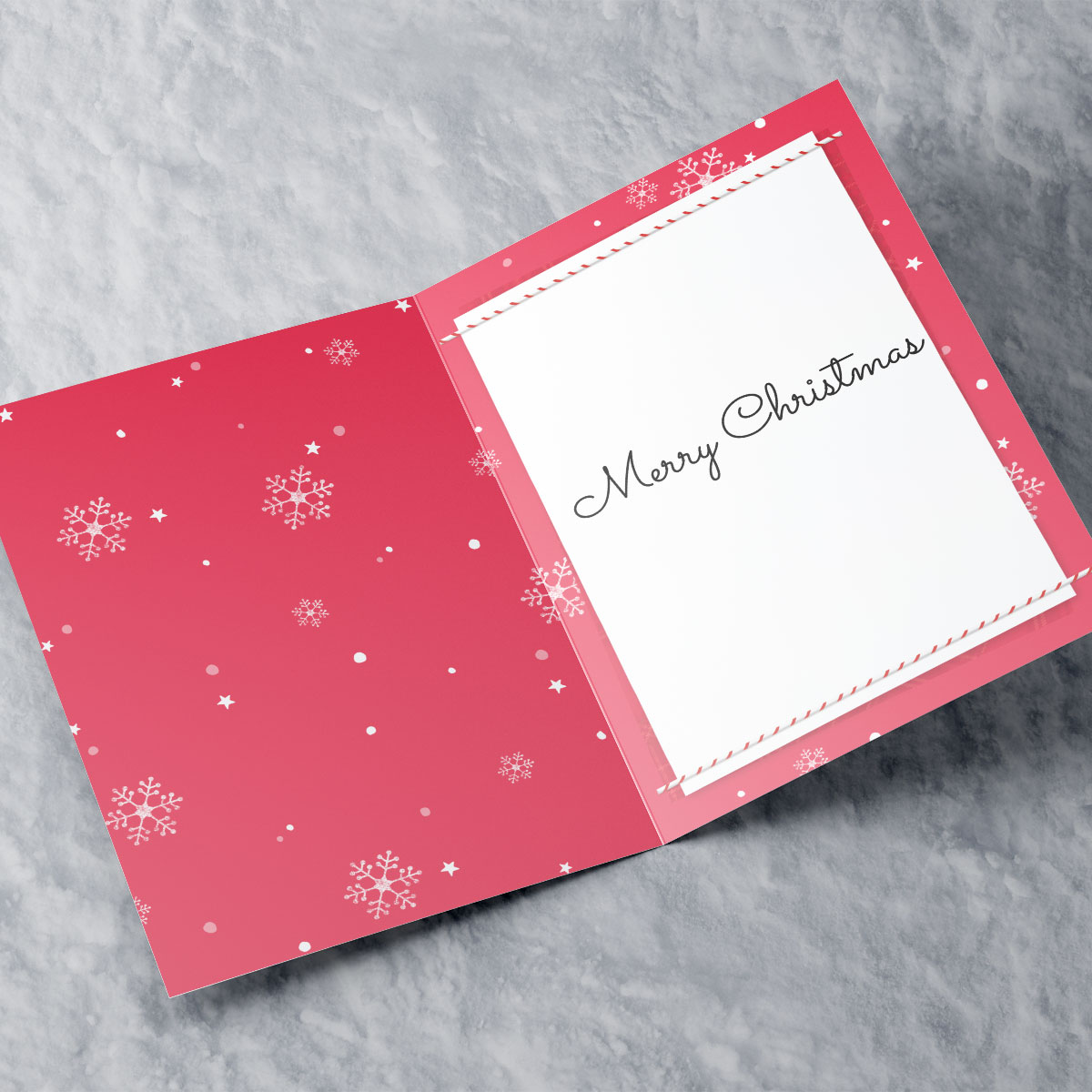 Photo Christmas Hugs Card - With Big Hugs