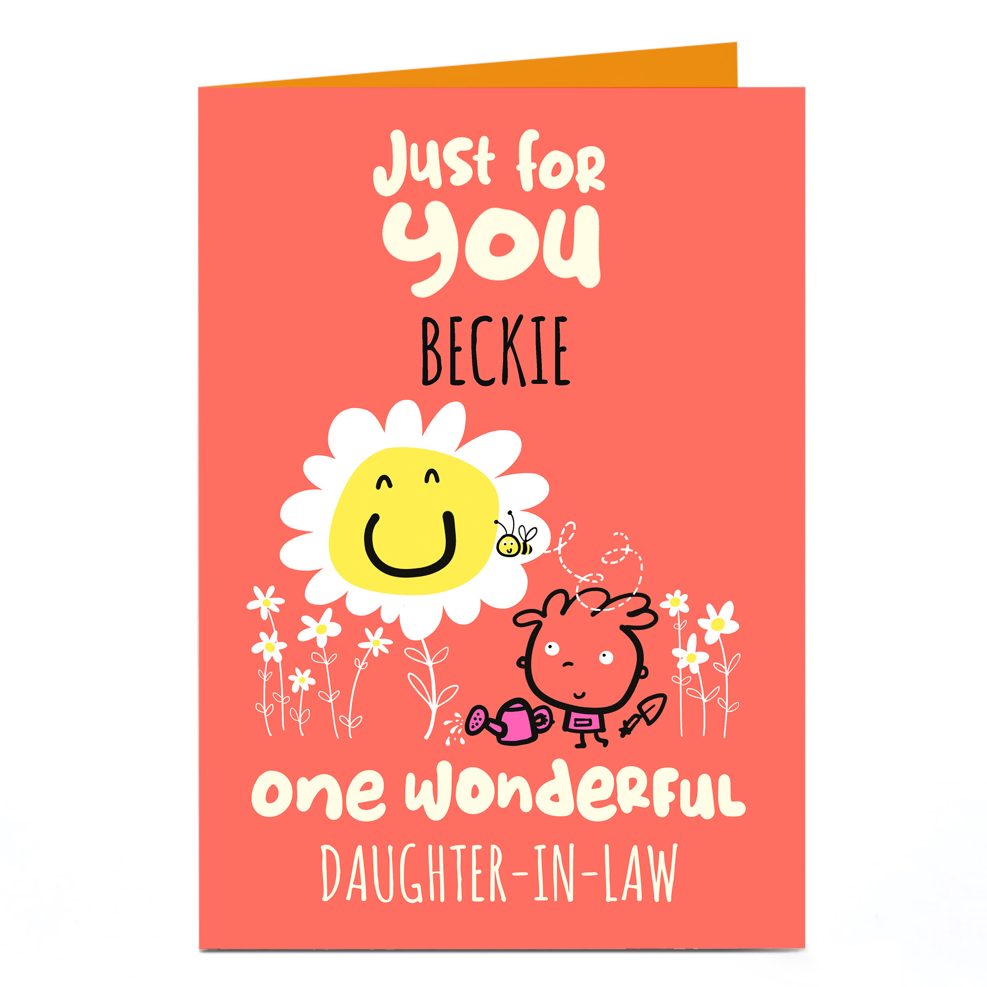Personalised Fruitloops Card - Daughter-in-Law, Just For You