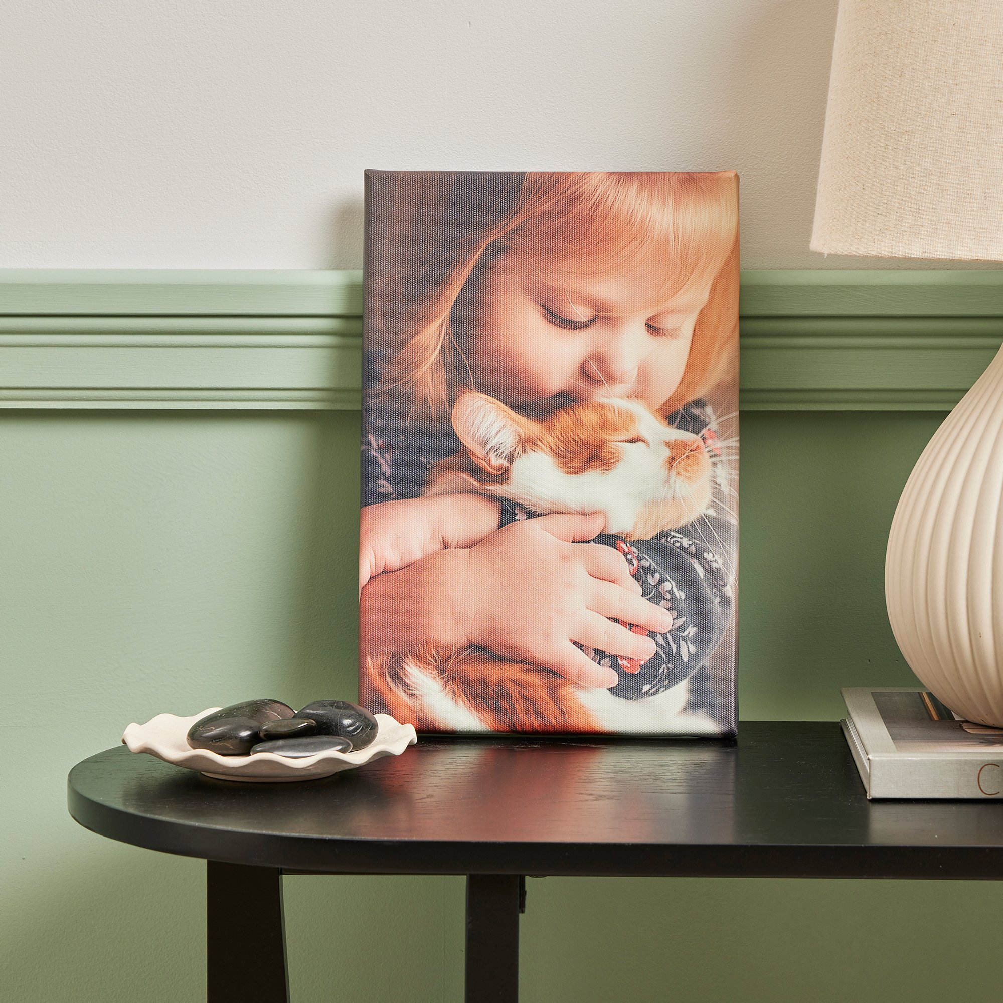 Personalised Portrait Photo Canvas 30cm x 20cm