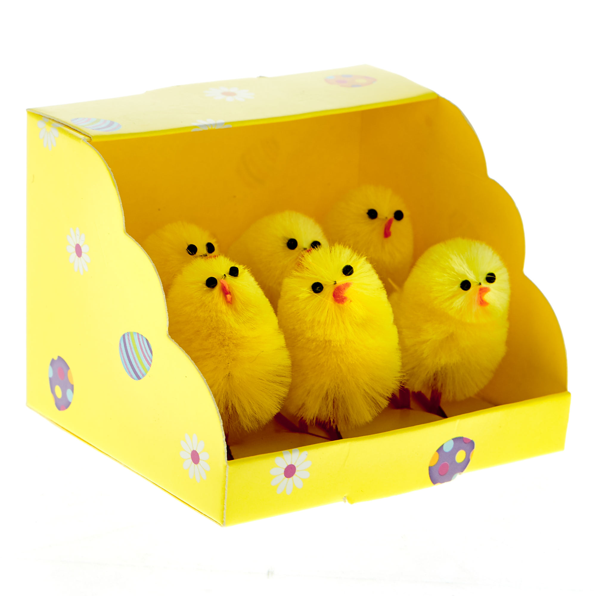 Pack of 6 Yellow Easter Chicks