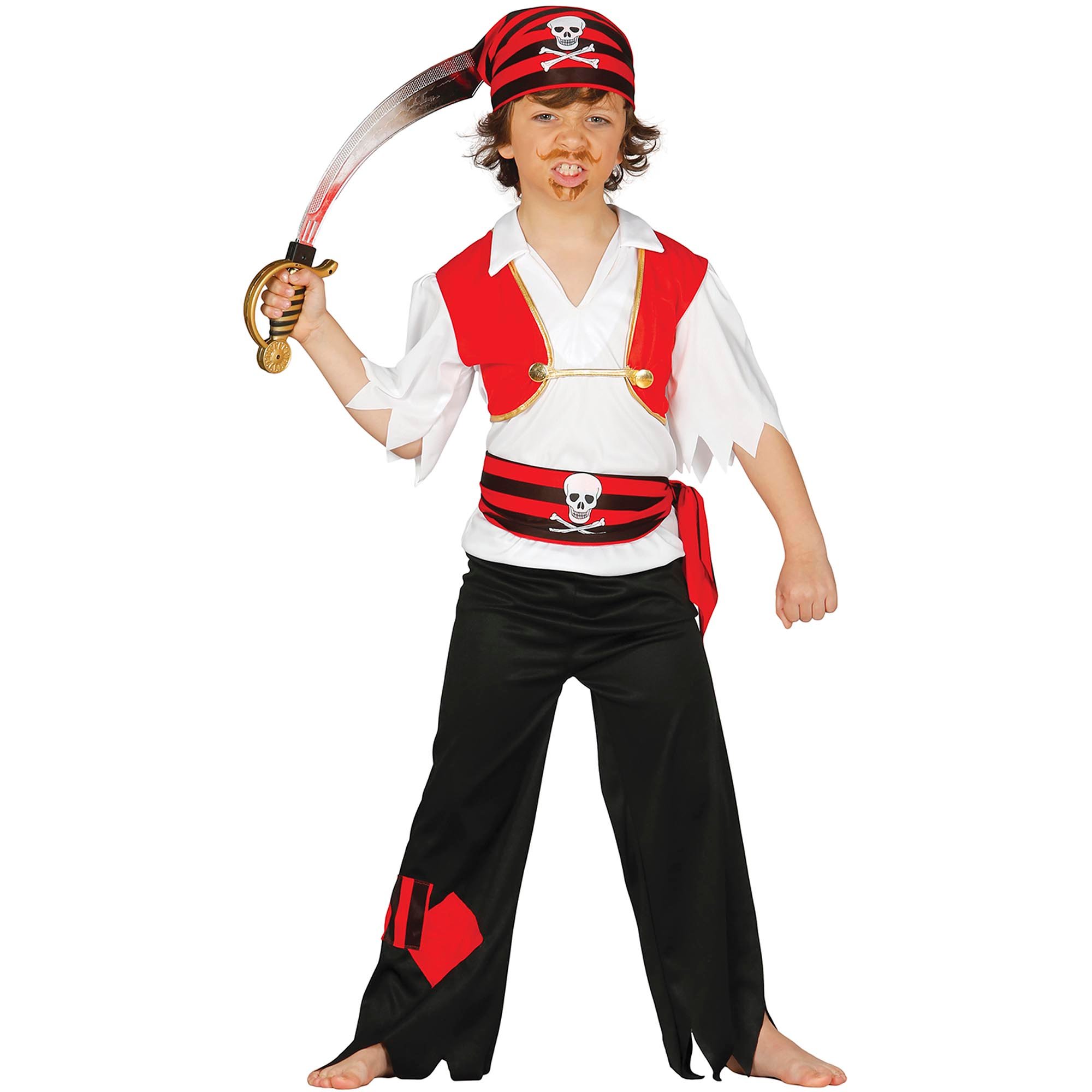 Pirate Children's Fancy Dress Costume 