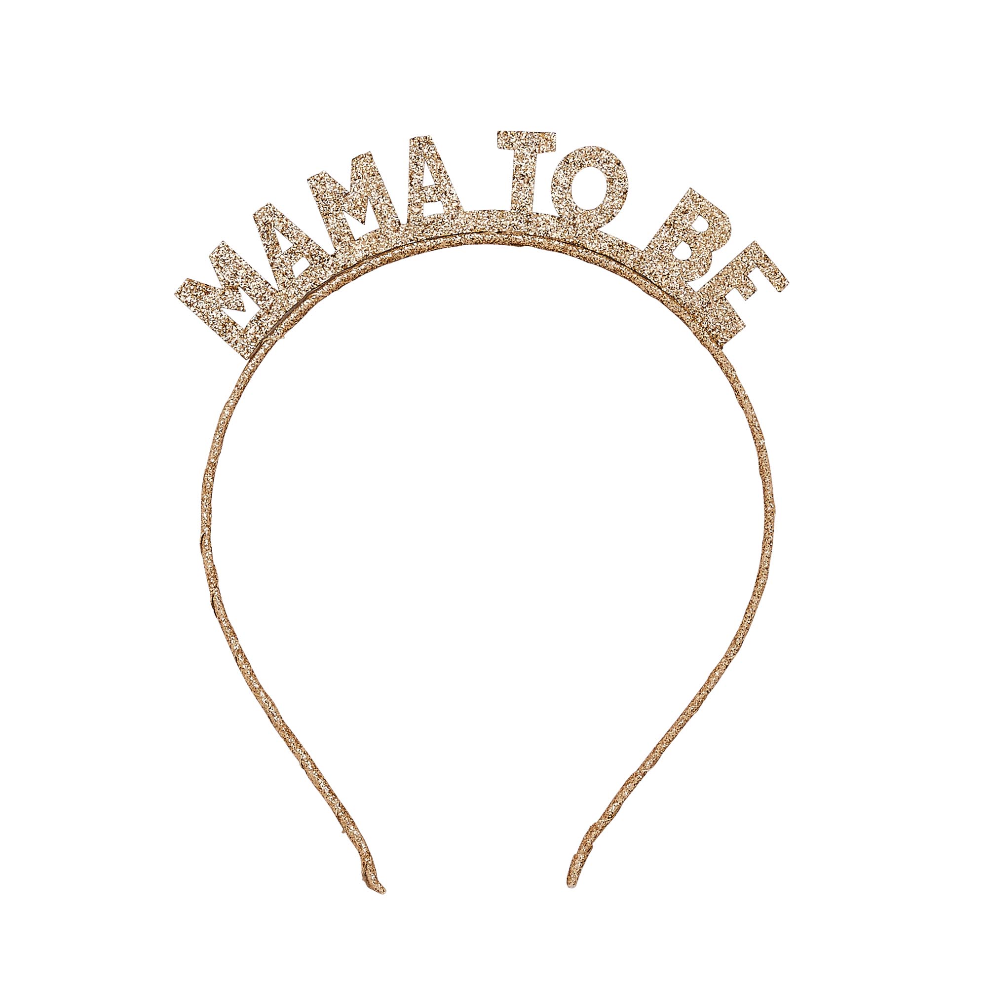Gold Mama To Be Glitter Headband