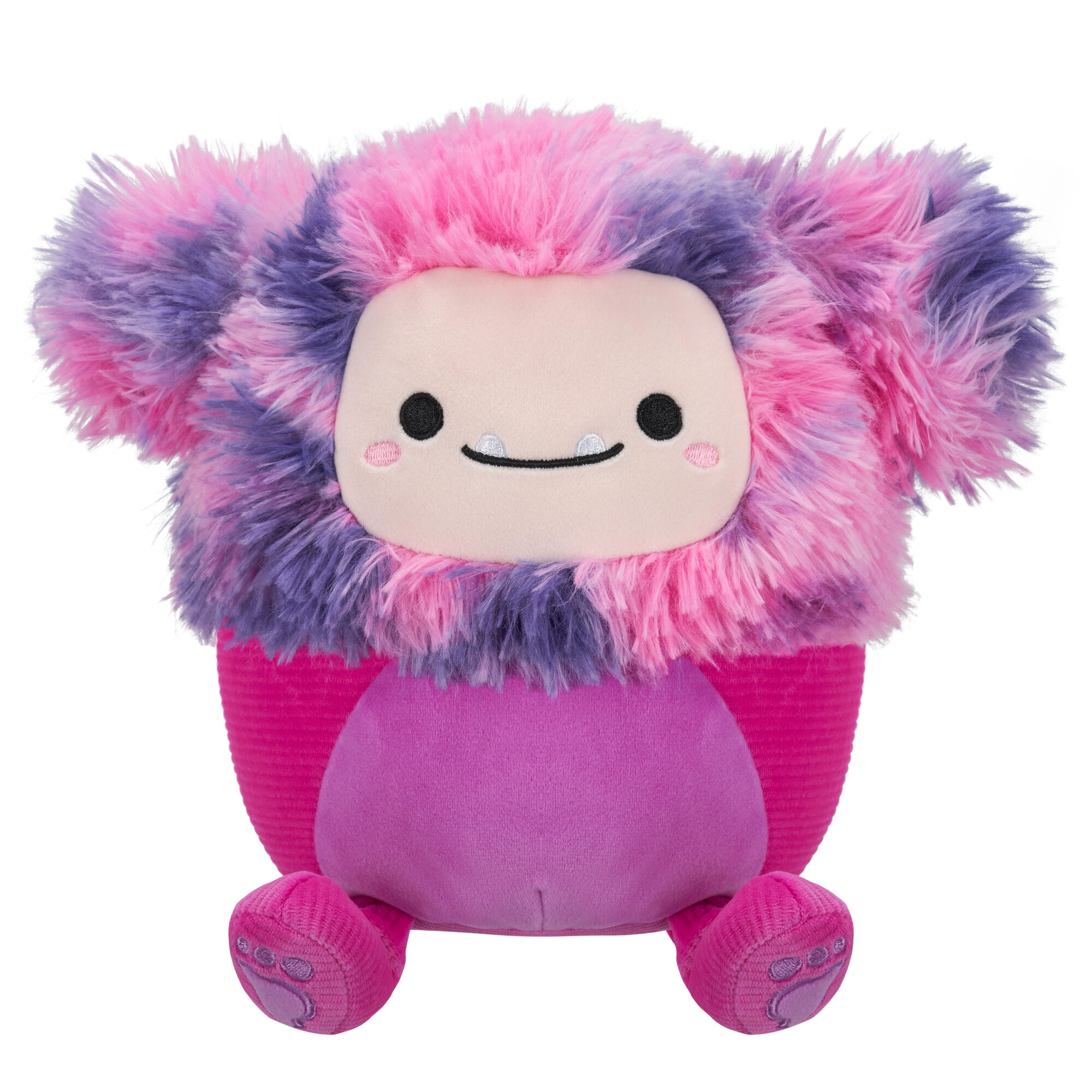 Squishmallows Squisharoys 7.5-Inch Woxie the Corduroy Bigfoot