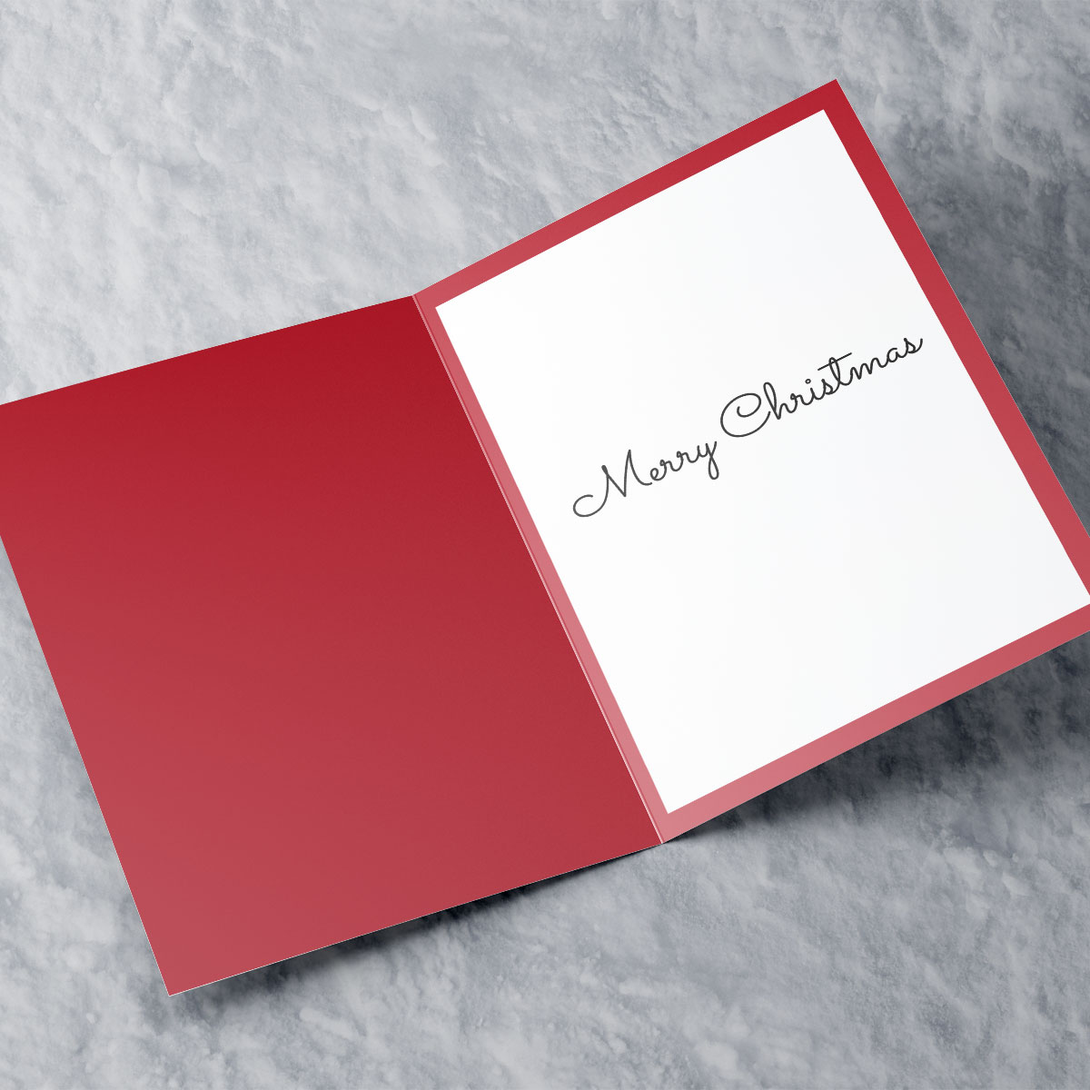 Personalised Christmas Card - Santa's Sleigh Step Dad