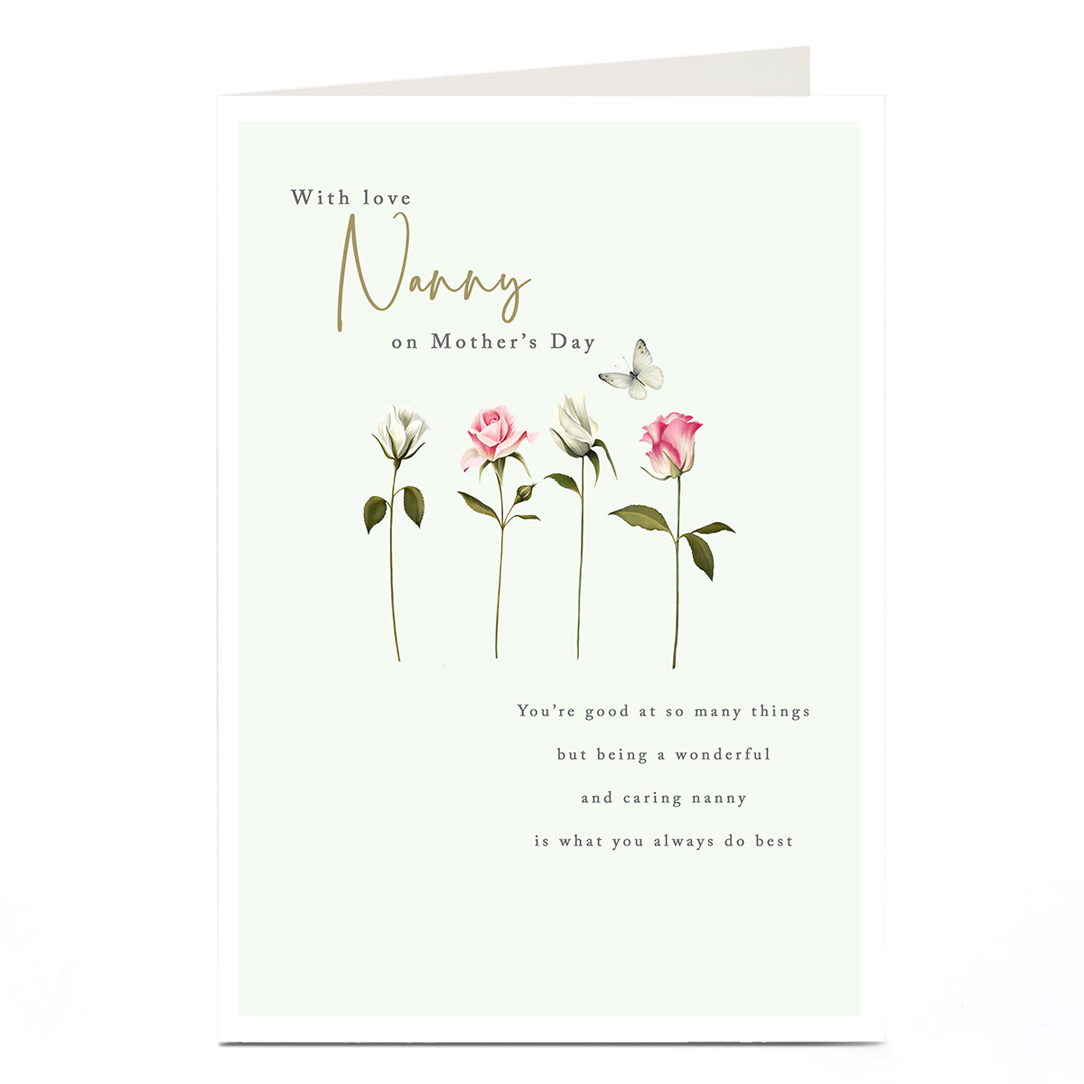 Mother's Day Card - What You Do Best, Nanny