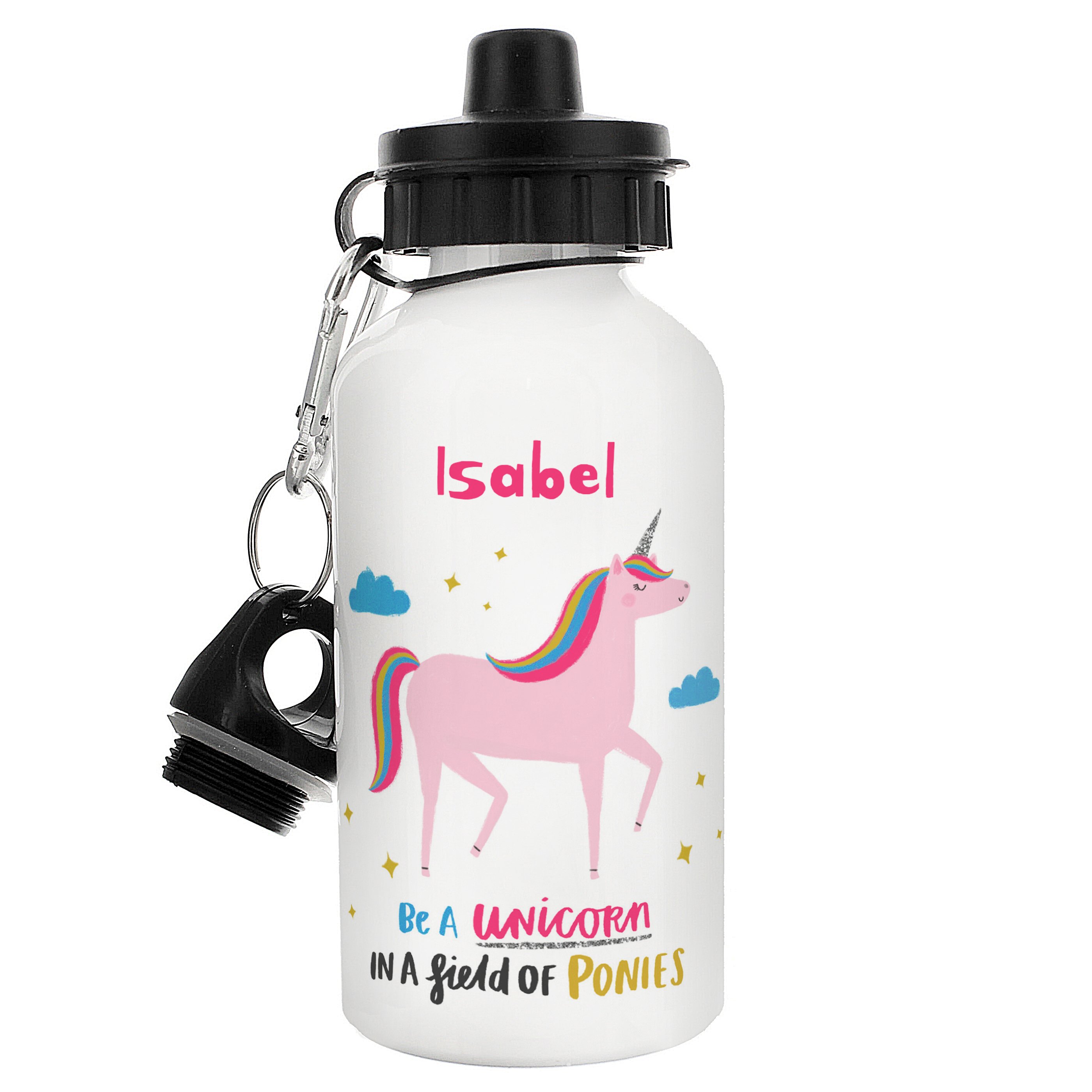 Personalised Drinks Bottle - Unicorn