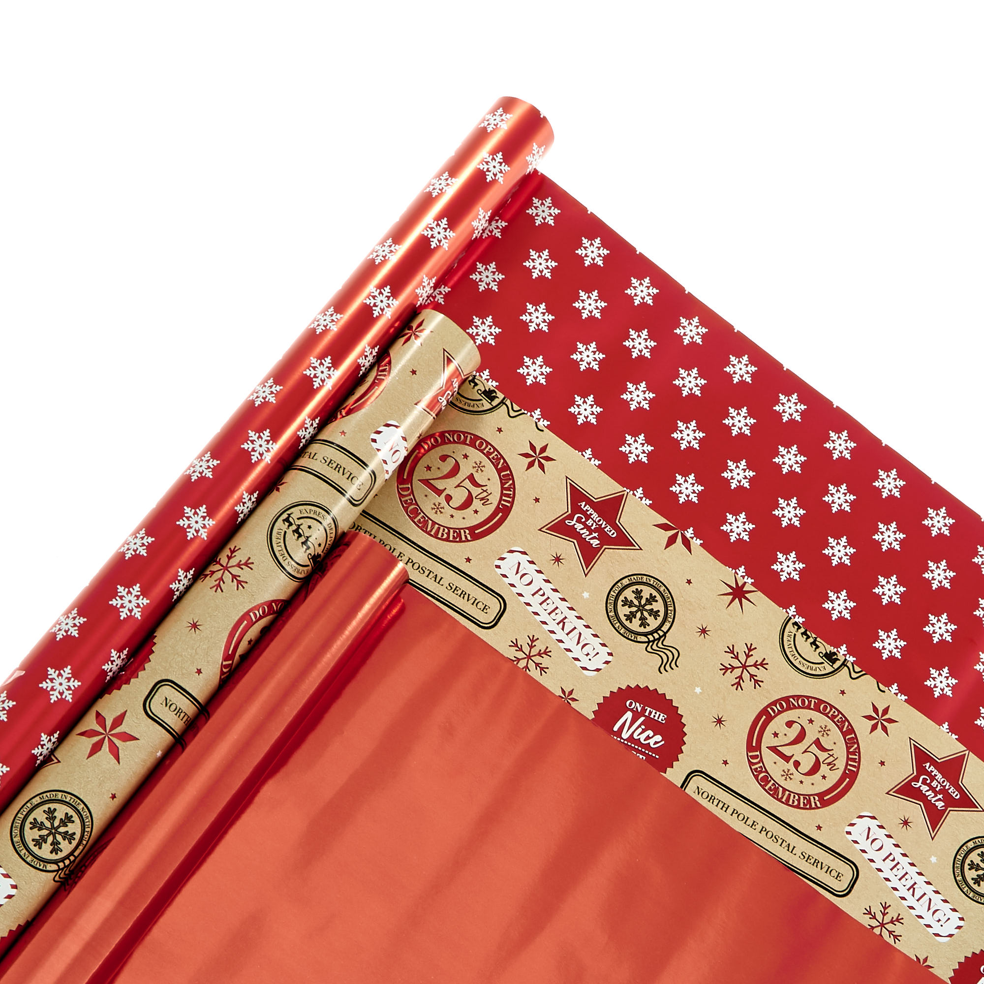 25th December Wrapping Paper - 3 Rolls