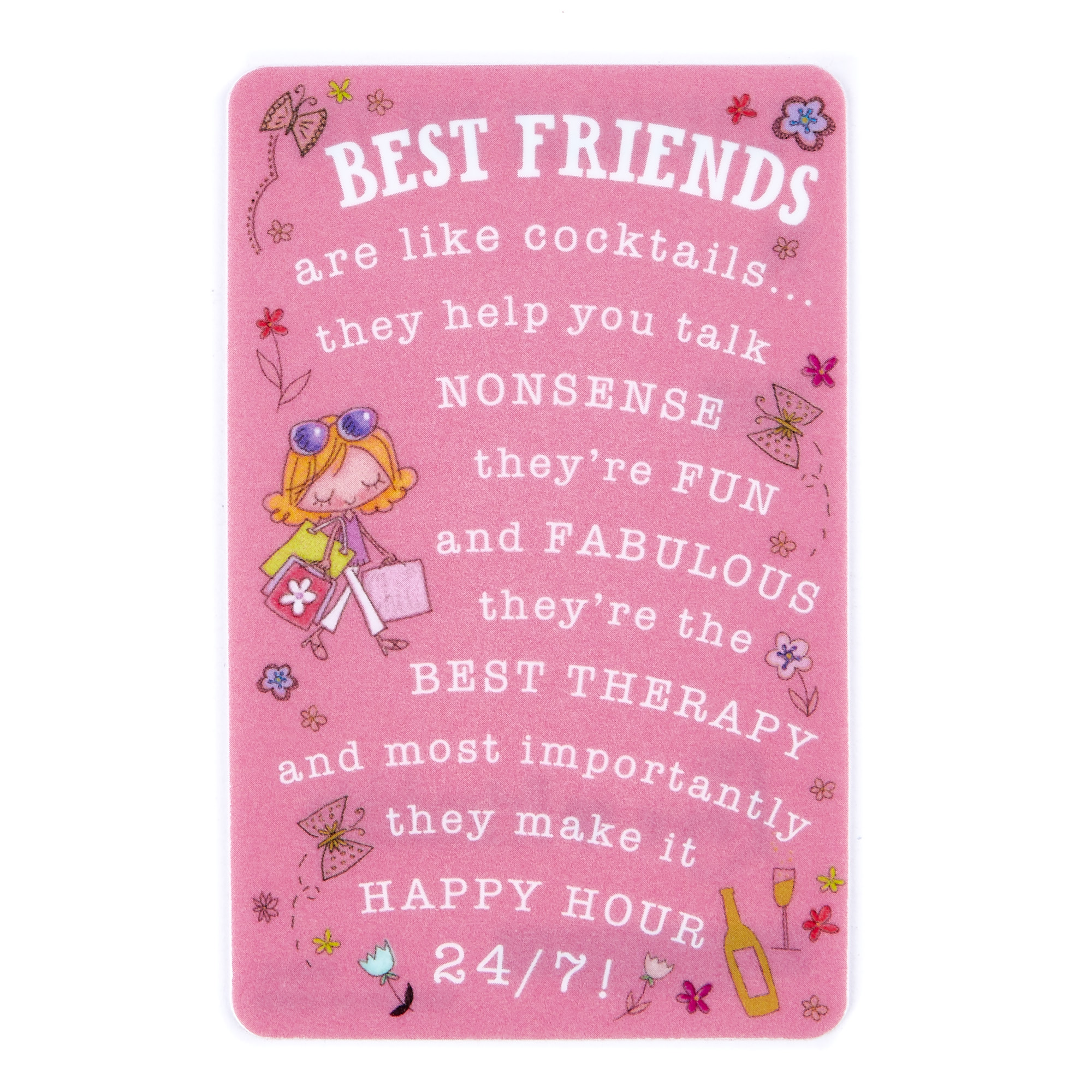 Keepsake Wallet Card - Best Friends