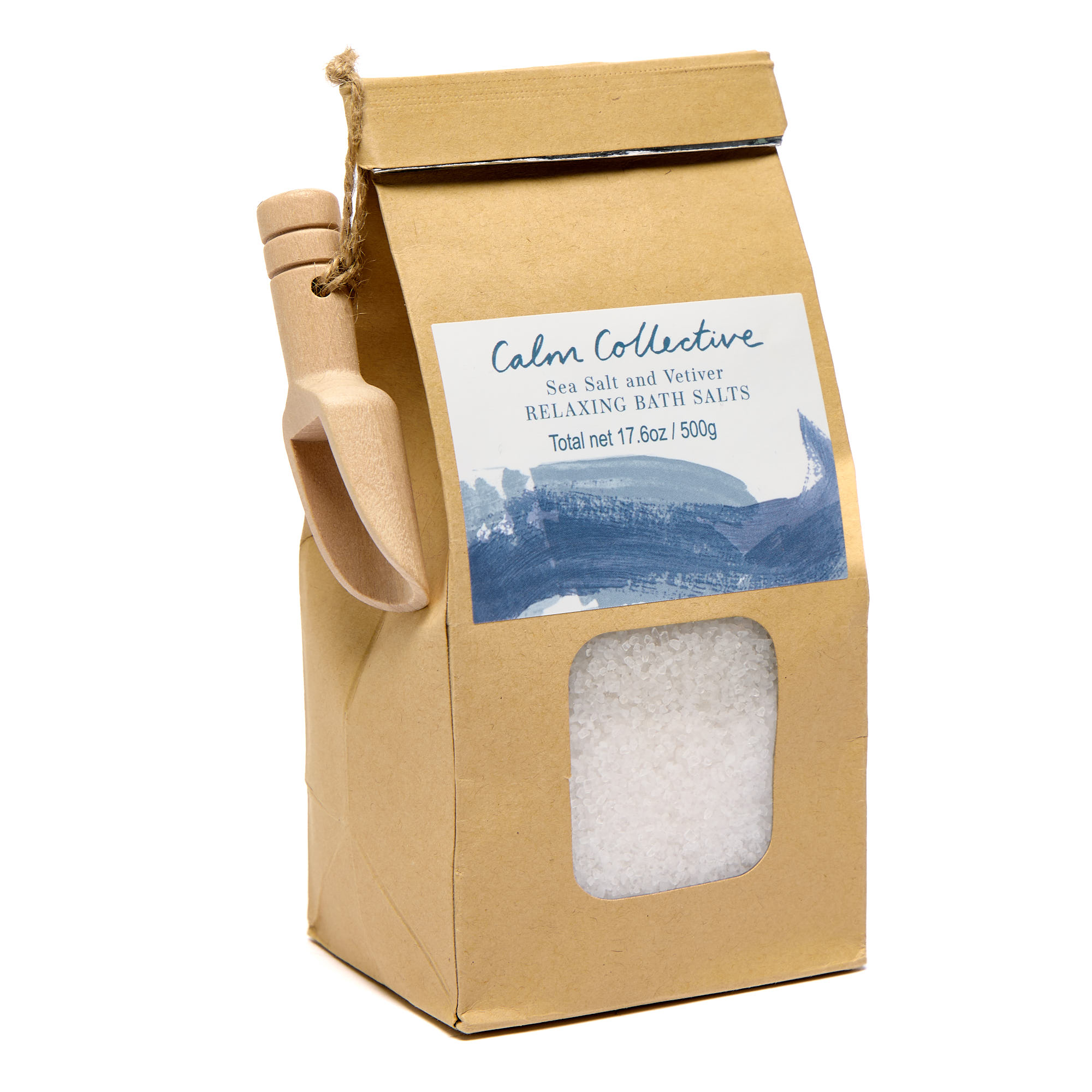 Calm Collective Sea Salt & Vetiver Relaxing Bath Salts 