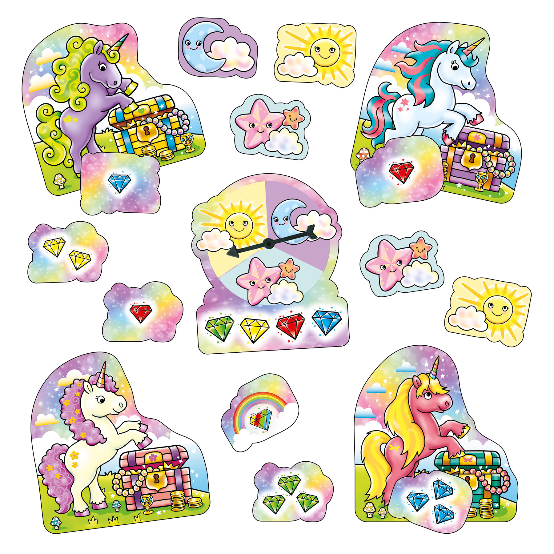 Unicorn Jewels Magical Guessing Game