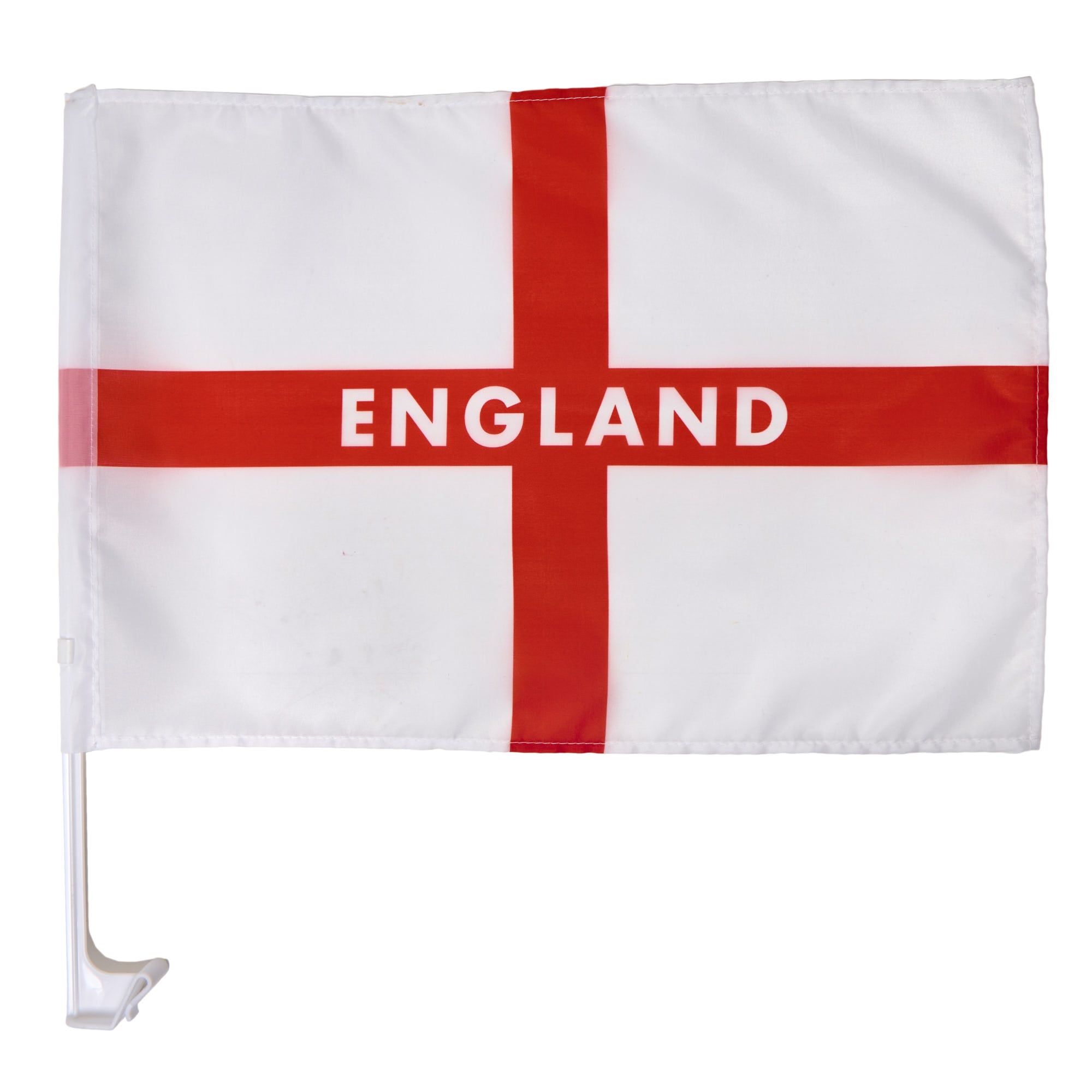 England Car Window Flags - Pack of 2