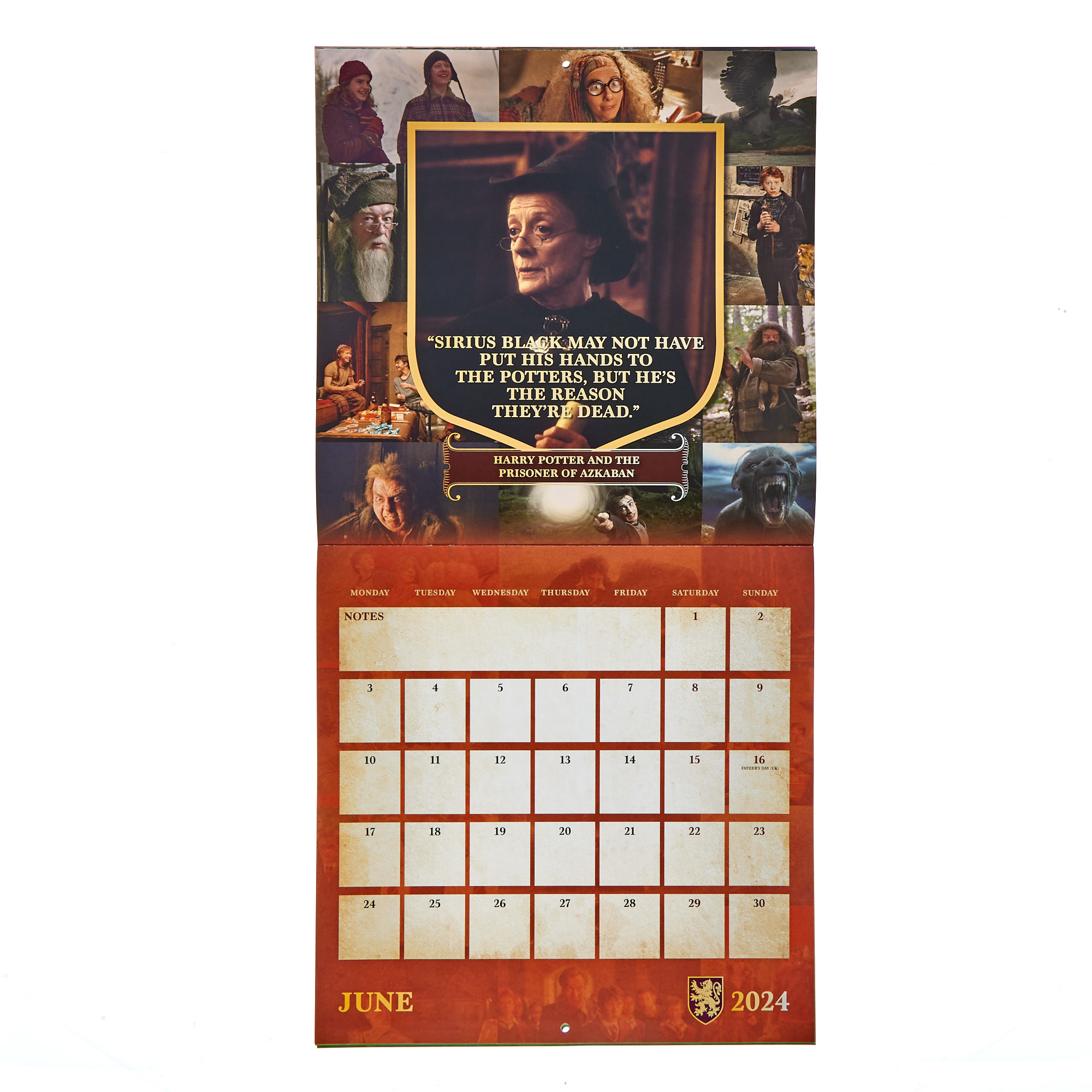 Harry Potter 2024 Square Calendar