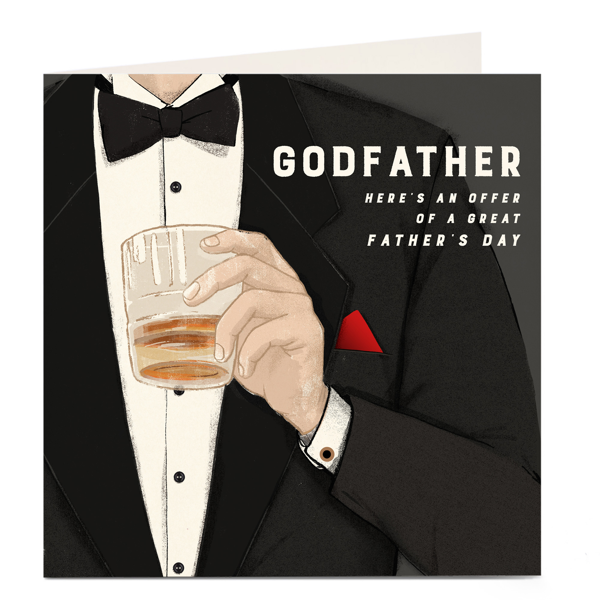 Personalised Father's Day Card - Godfather