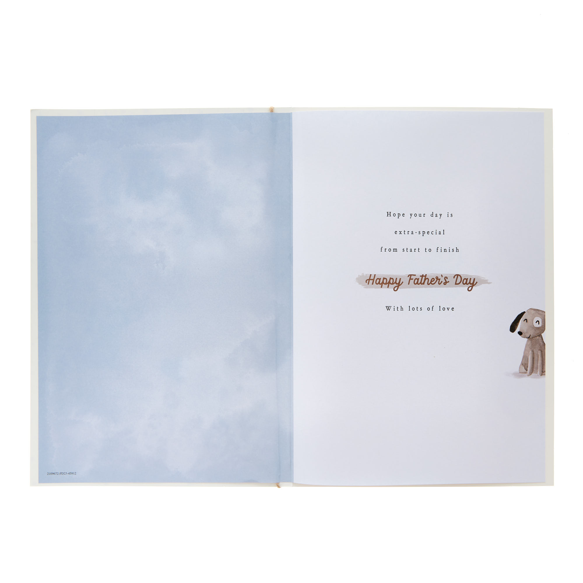 Special Dad Cute Dogs Father's Day Card