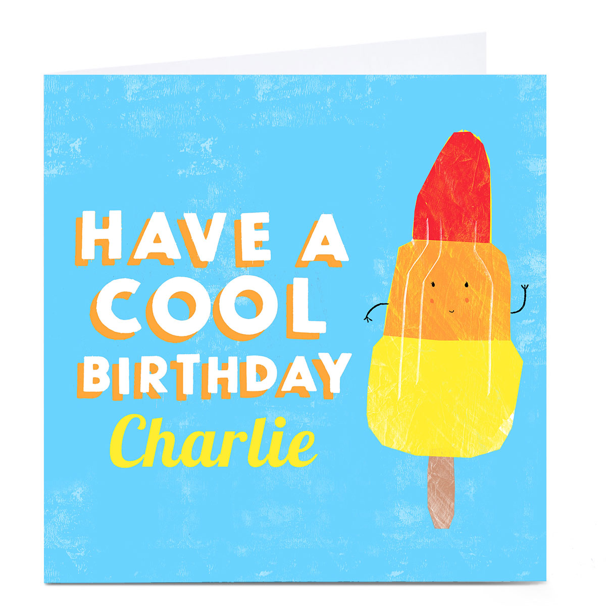 Personalised Phoebe Munger Birthday Card - Cool