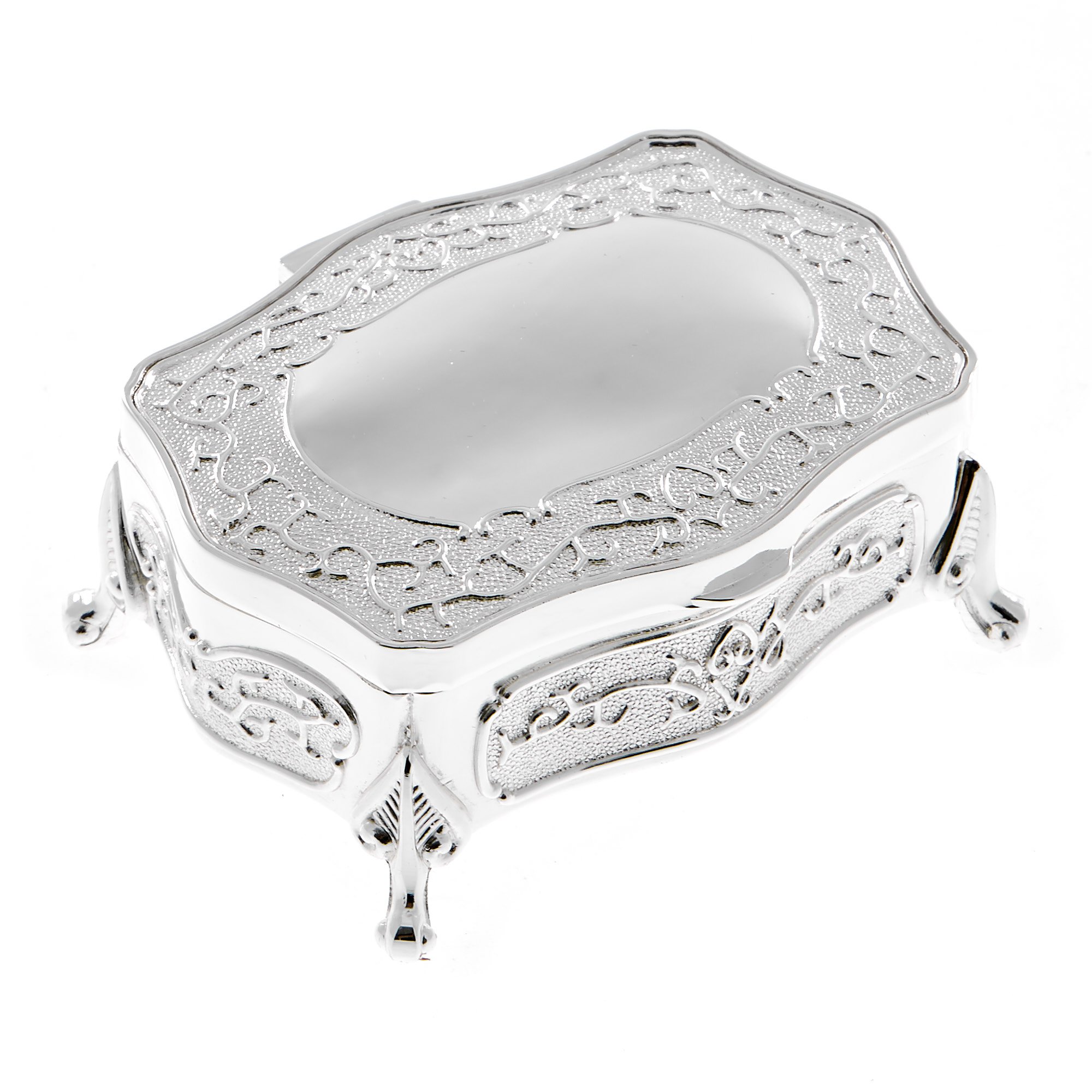 Vintage Jewellery Box With Decorated Legs