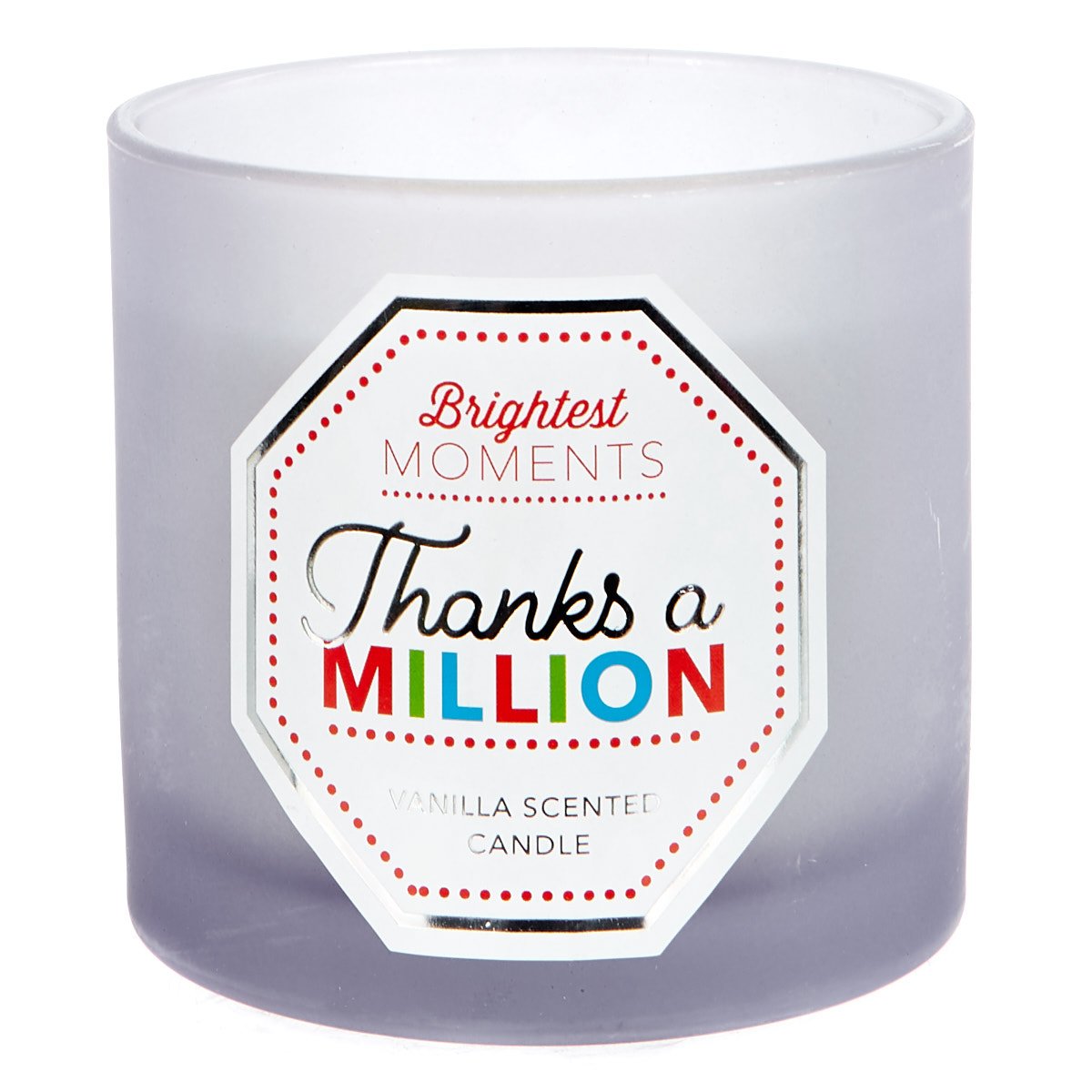 Brightest Moments Vanilla Scented Celebration Candle - Thanks A Million