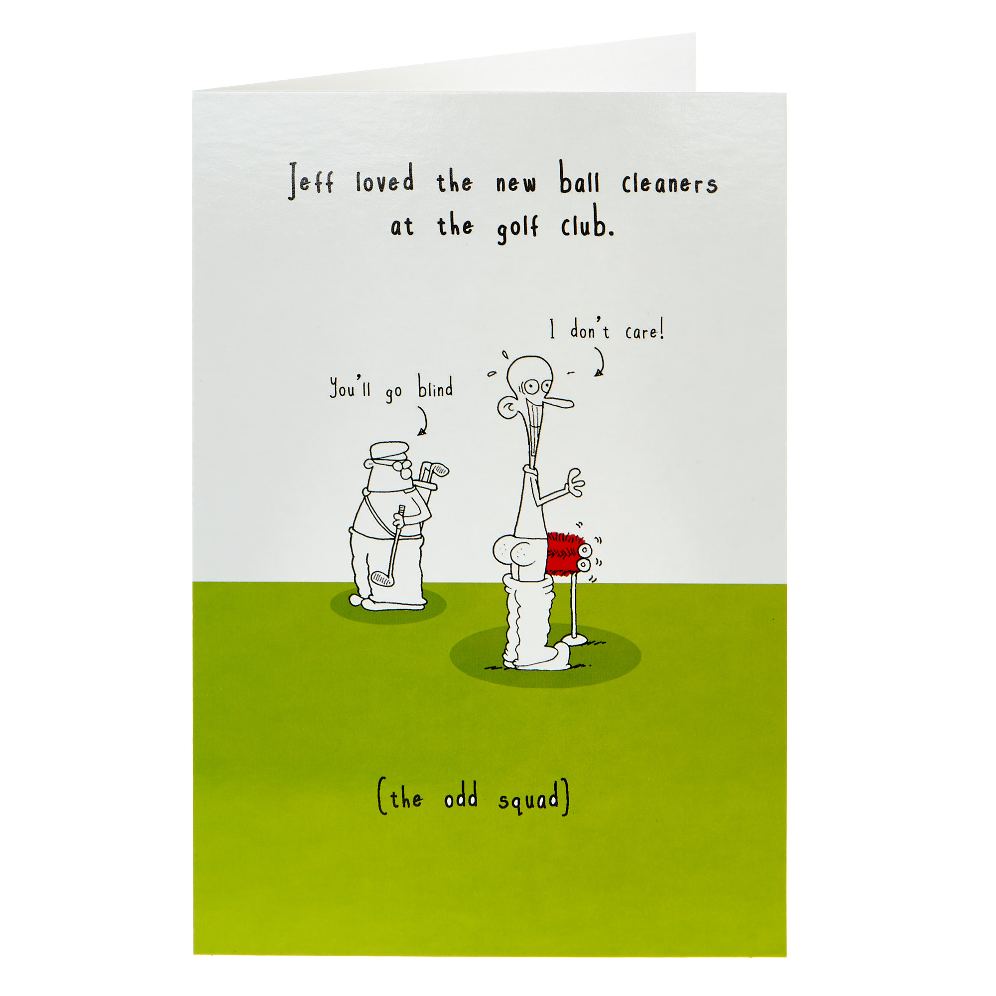 Birthday Card - New Ball Cleaners 