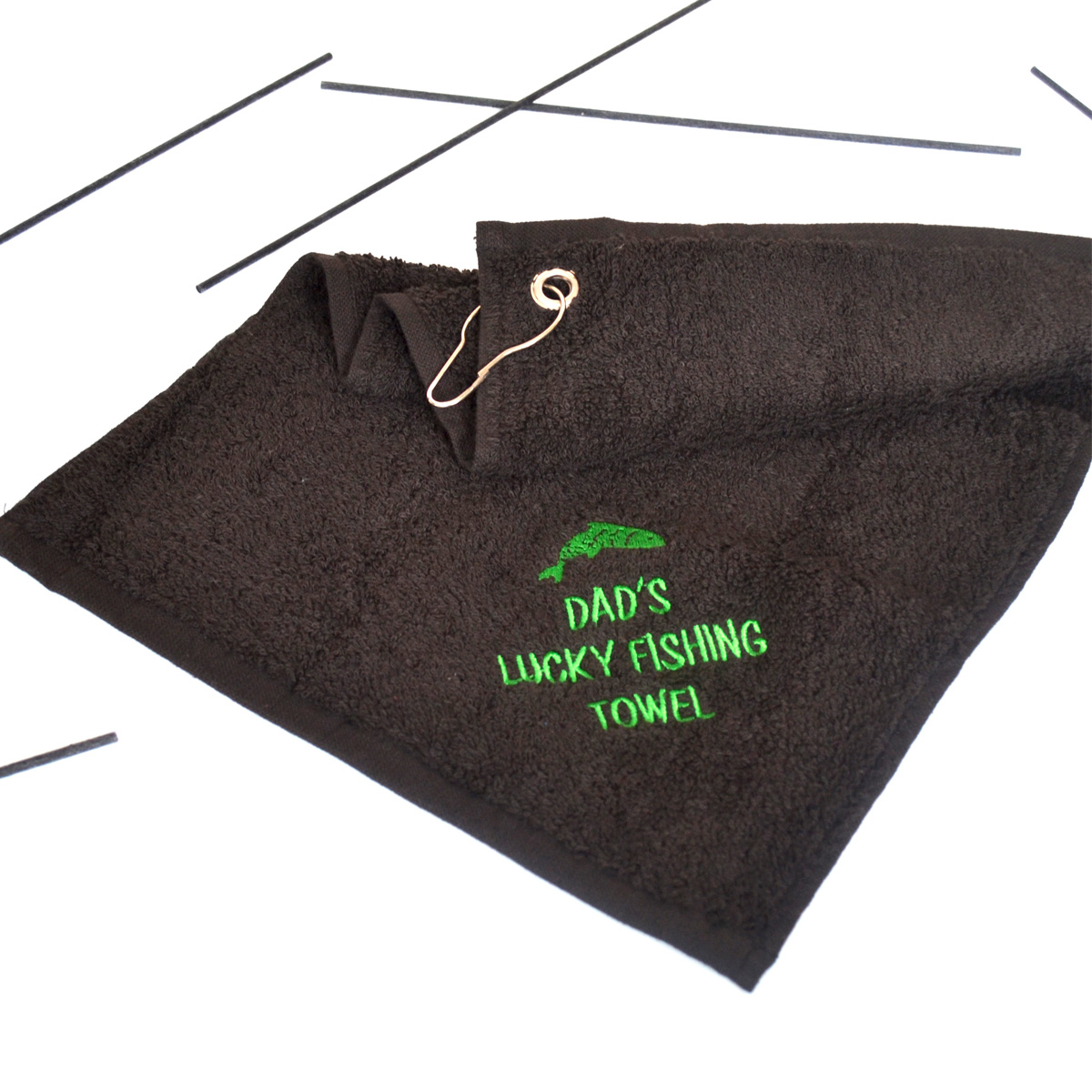 Personalised Fishing Towel - Name