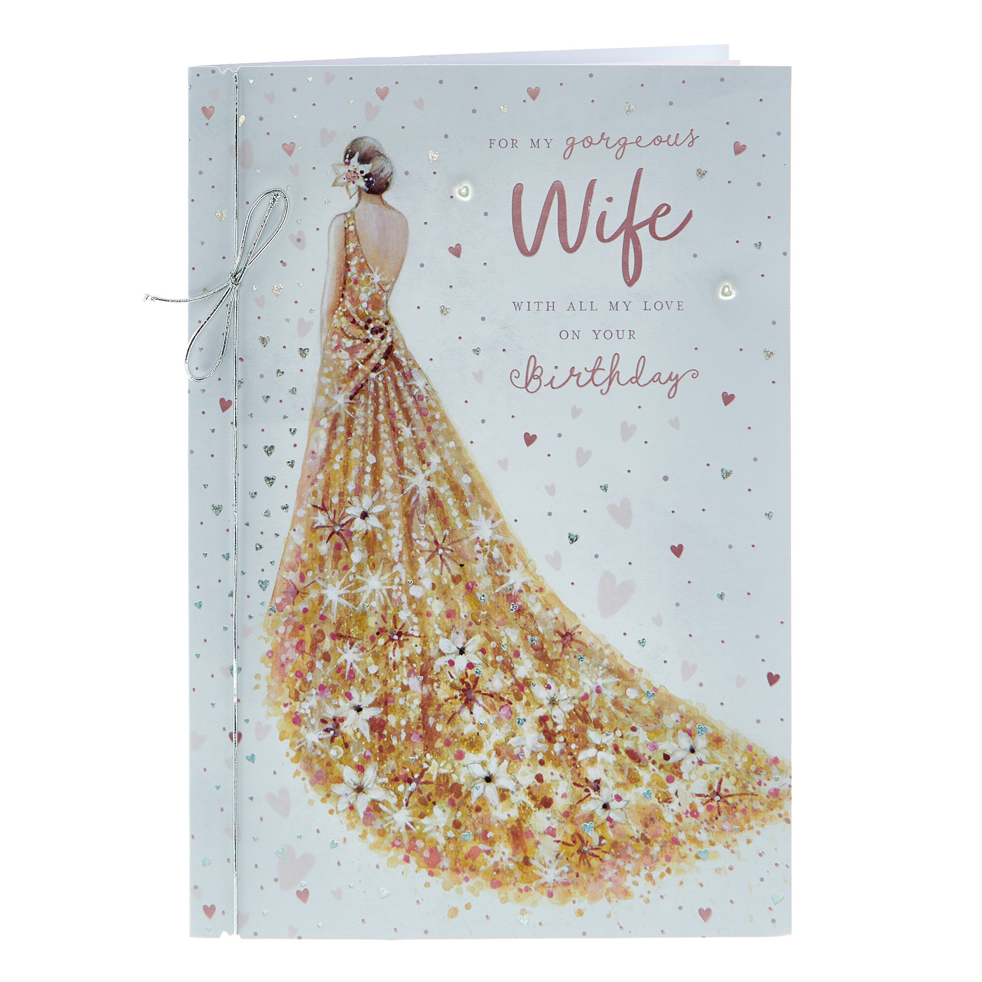 Birthday Card - Something Beautiful in You, Wife