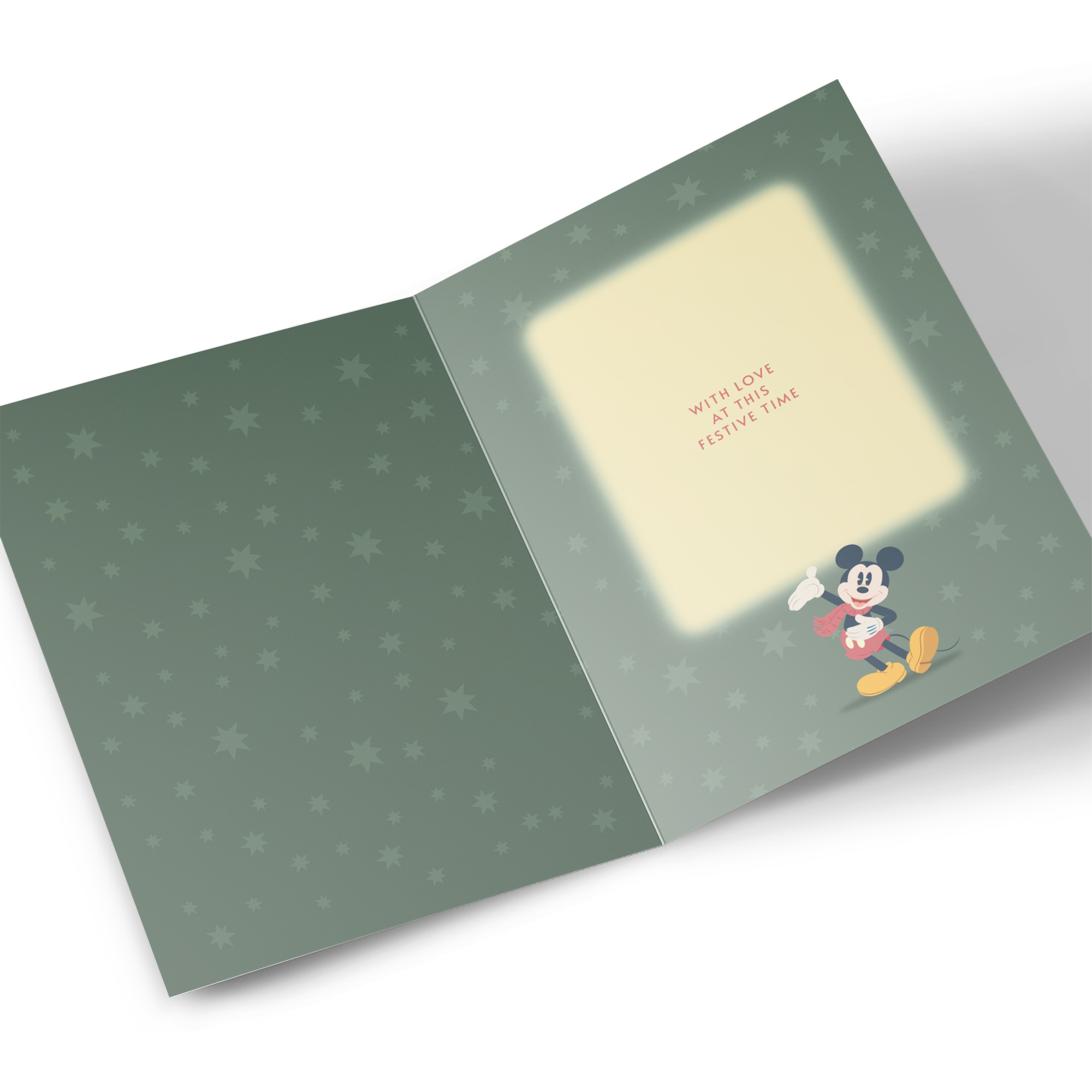 Personalised Disney Christmas Card - Character Tree, Any Name