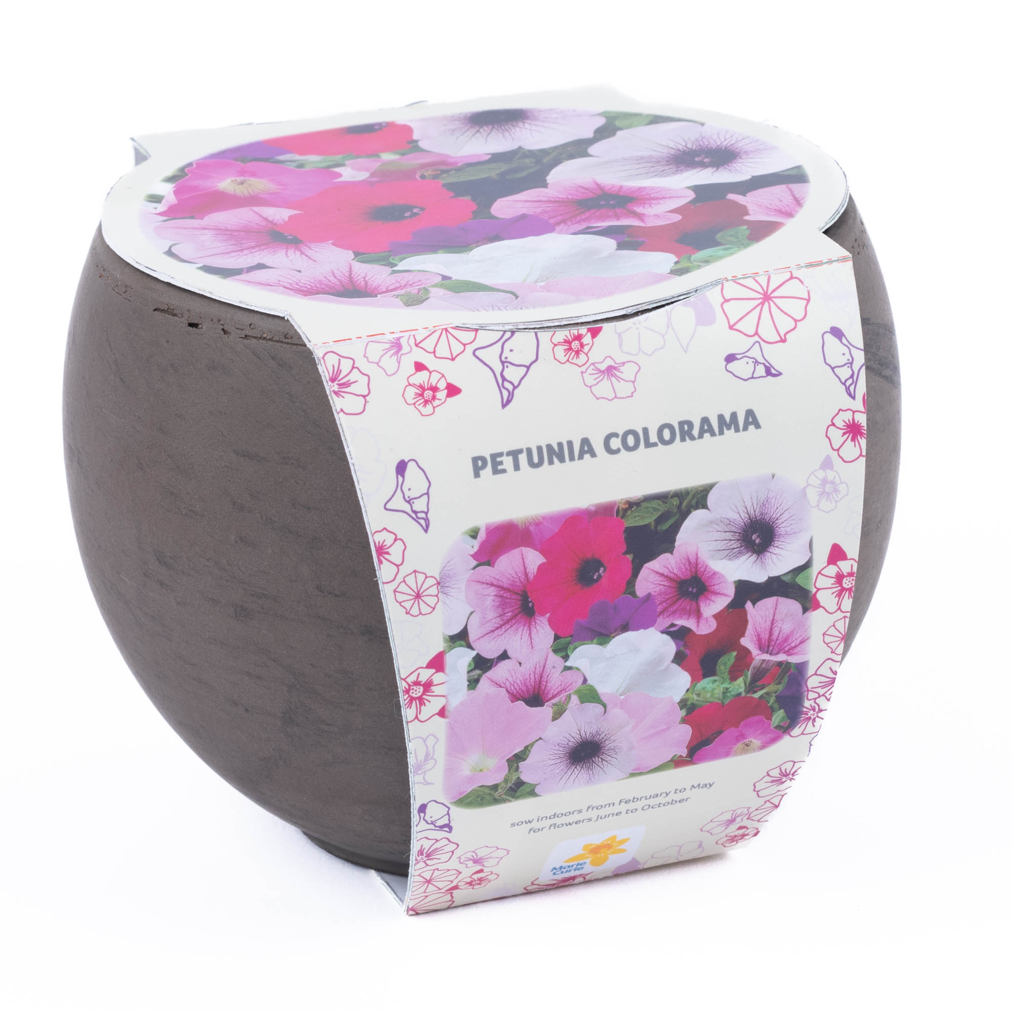 Marie Curie Petunia Grow Bowl