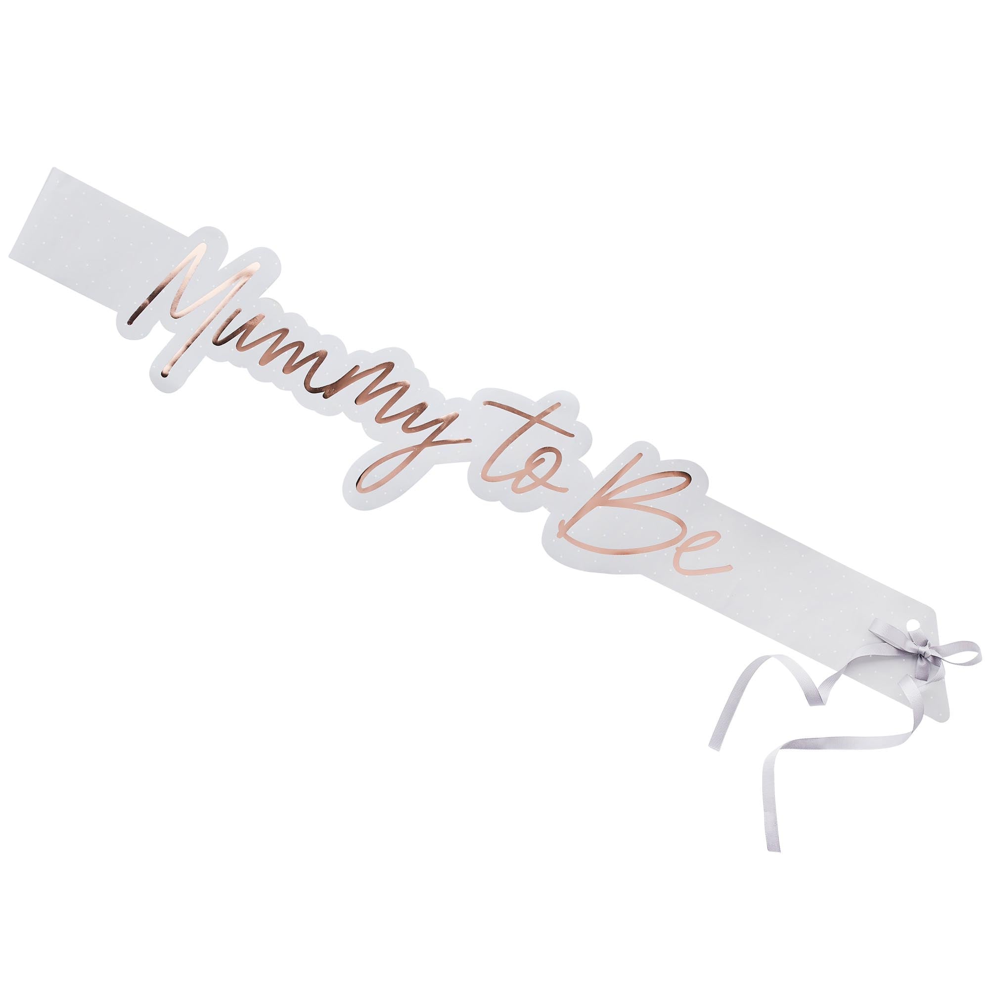Mummy To Be Paper Sash