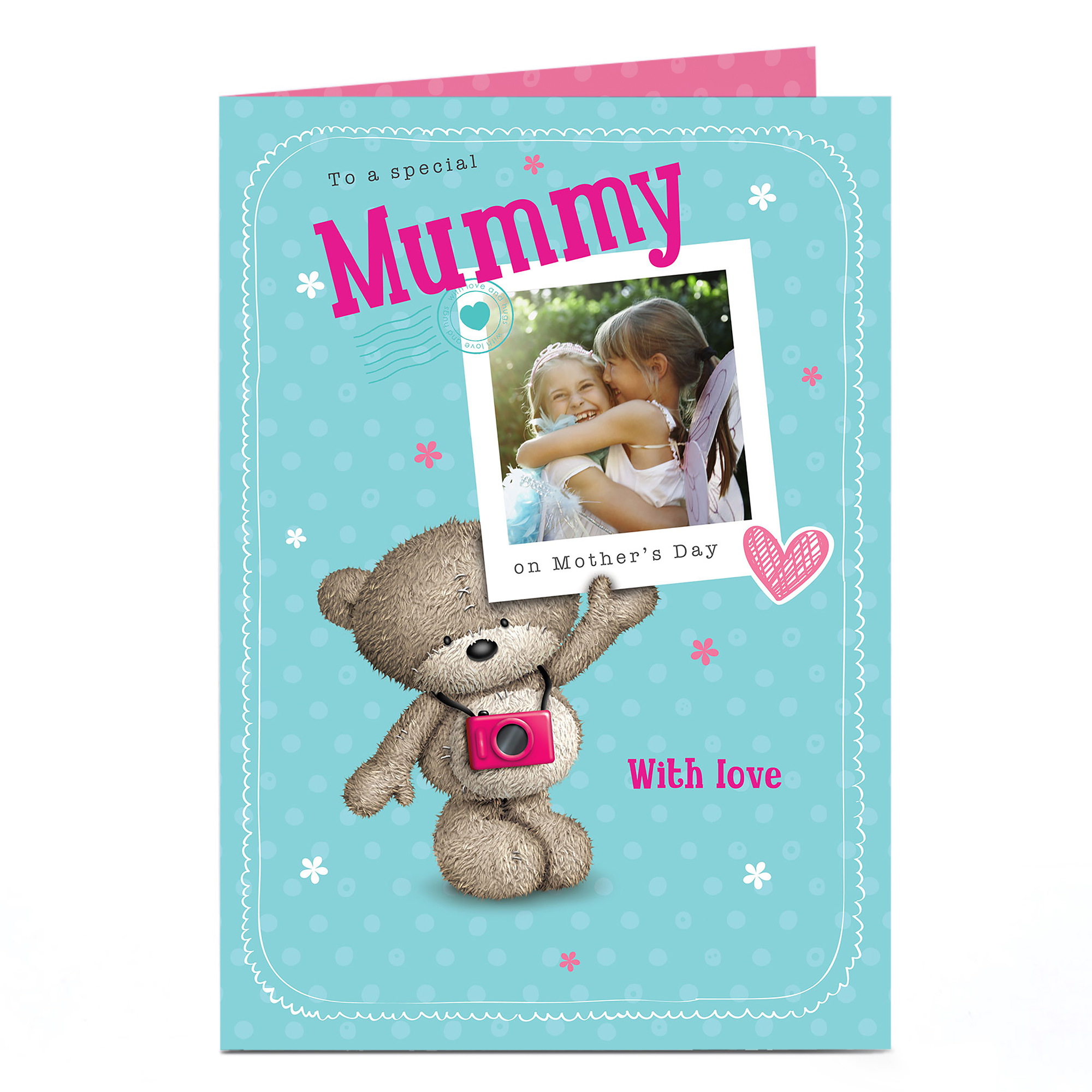 Hugs Photo Upload Mother's Day Card - Polaroid