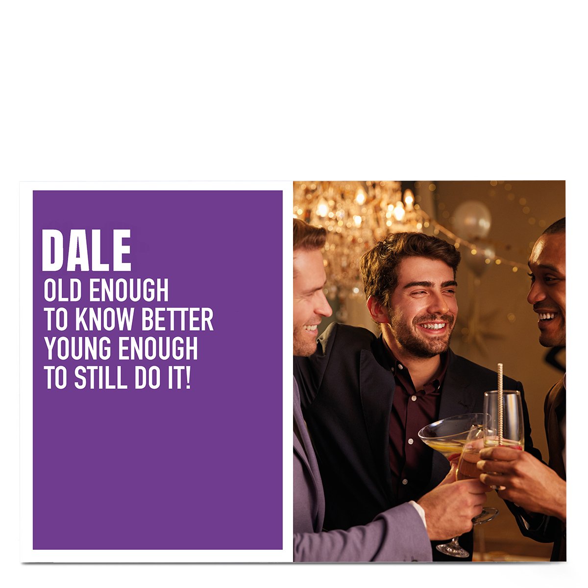 Photo Wordee Birthday Card - Know Better
