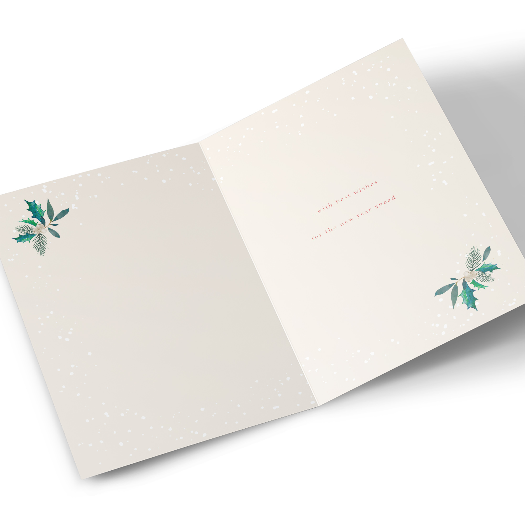 Christmas Card - Warm Thoughts at Christmastime, Father In Law