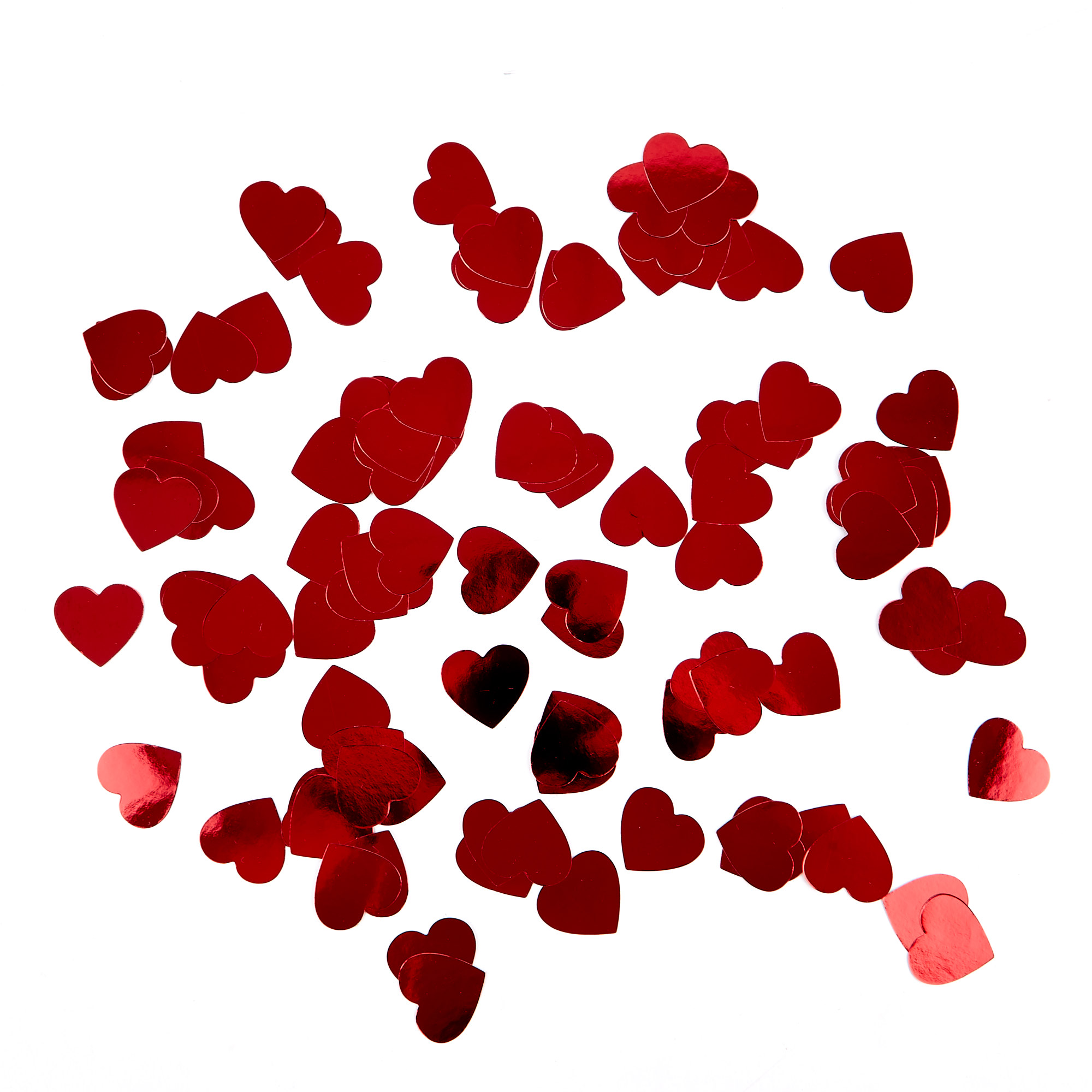 Valentine's Day Red Foiletti Hearts