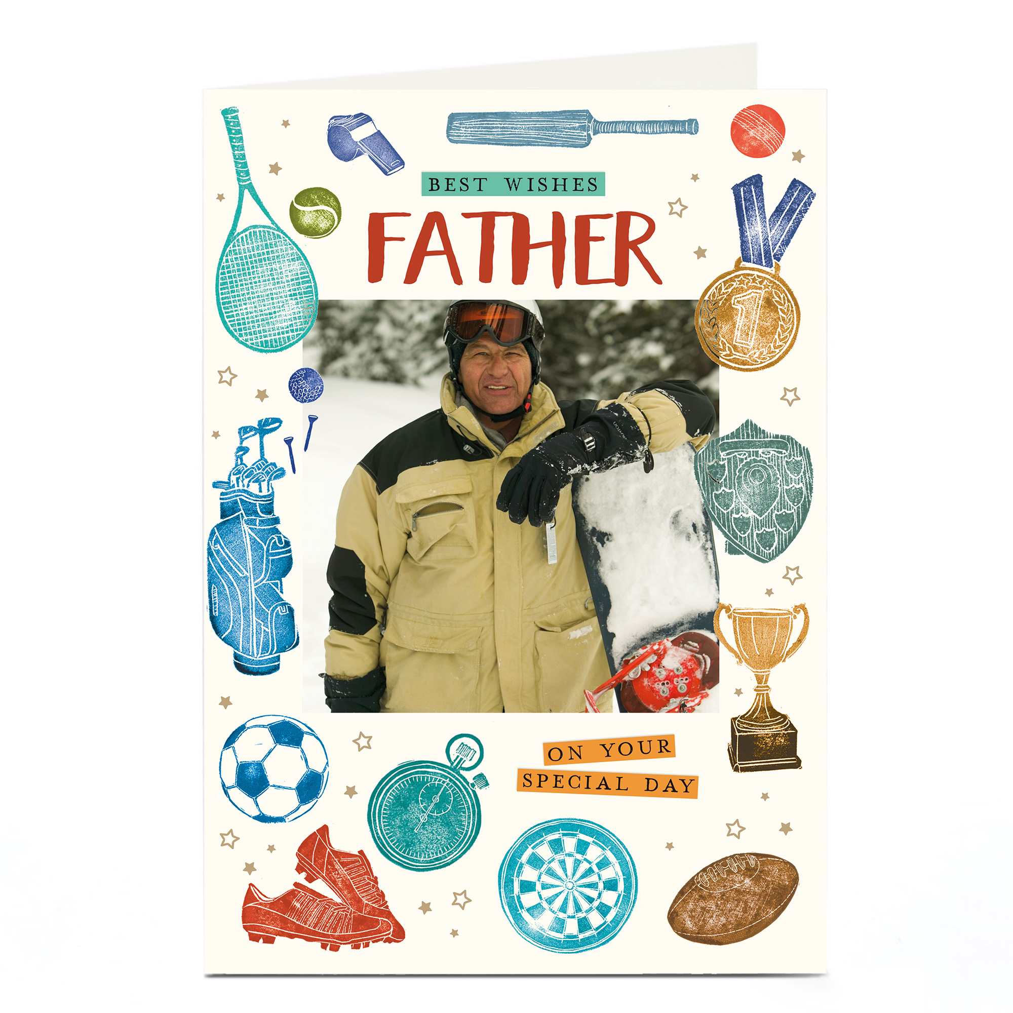 Photo Father's Day Card - Father, On Your Special Day
