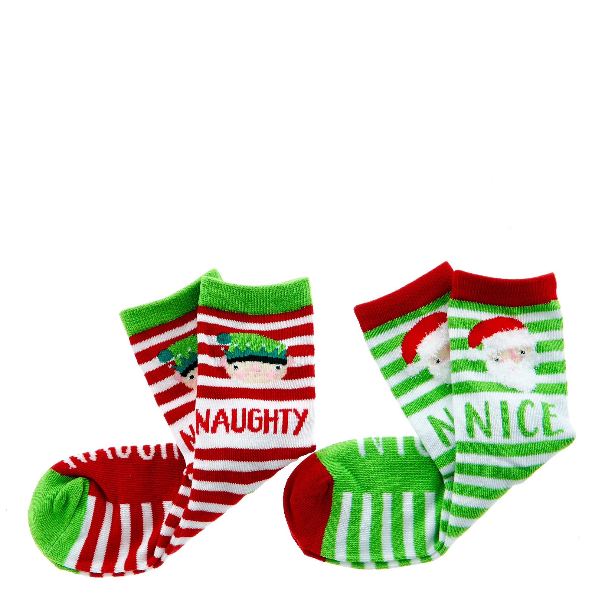 Naughty or Nice Socks - Pack Of 2 (11-14 years)