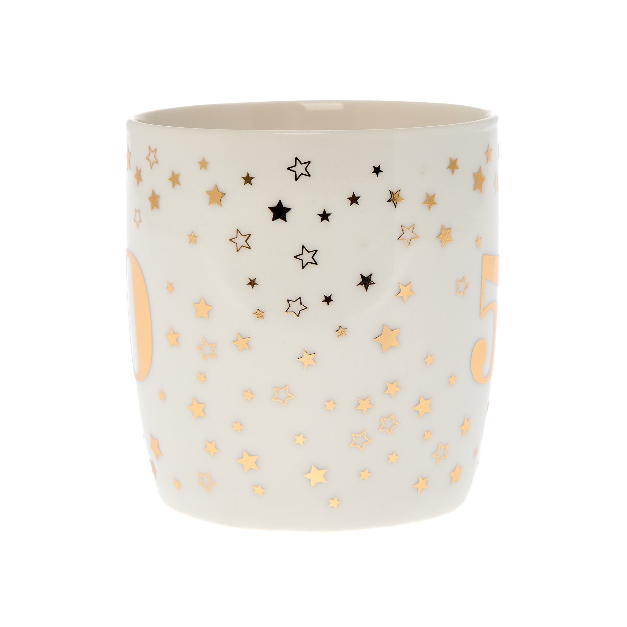 Blue & Gold 50th Birthday Mug In A Box