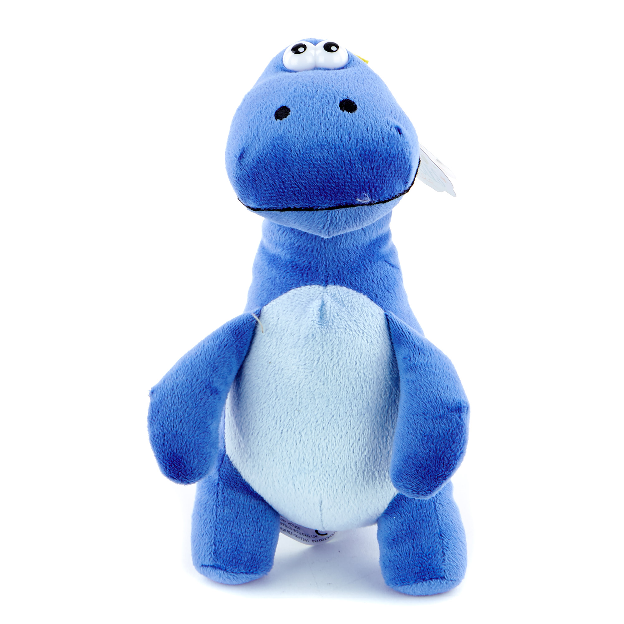 Blue & Yellow Dinosaur Soft Toy